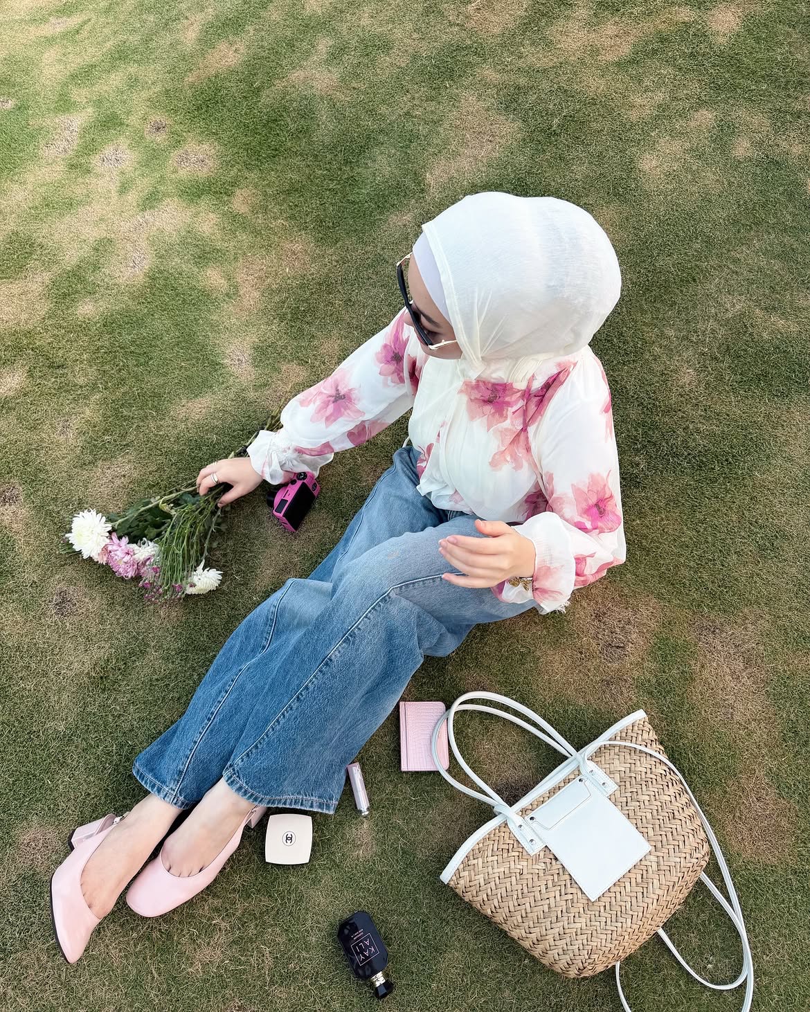 Intaliciousproject - Lea Blouse in Floral Blush