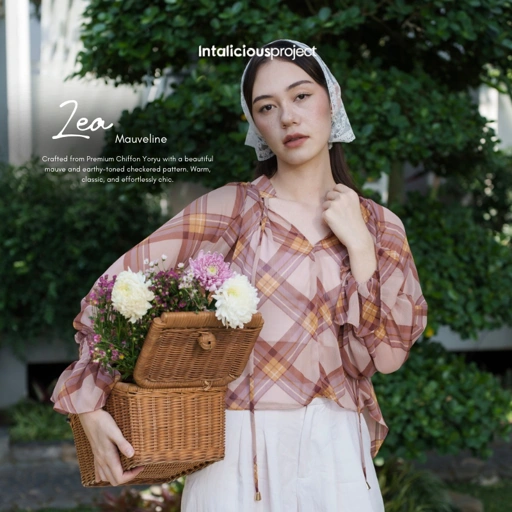 Intaliciousproject - Lea Blouse in Mauveline