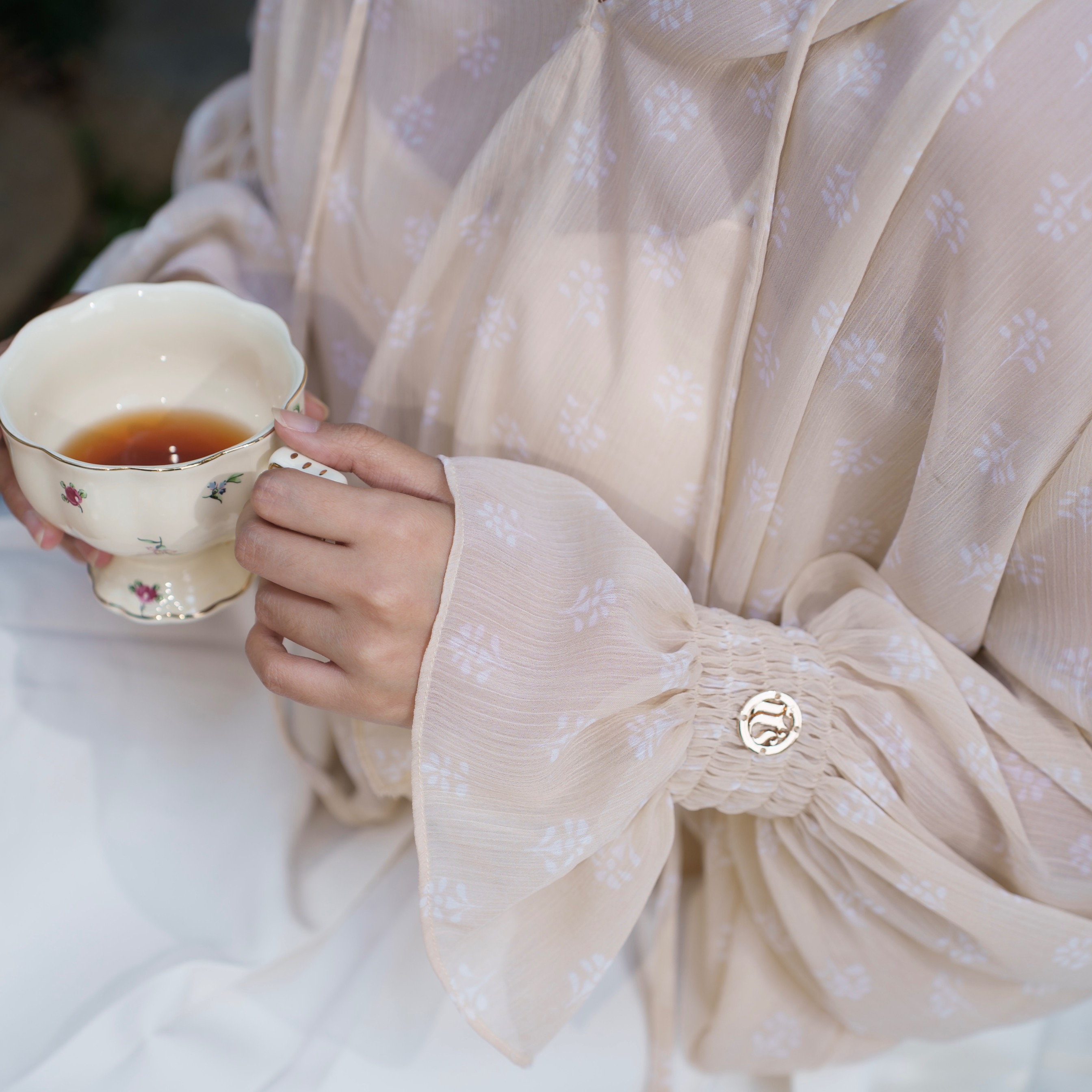 Intaliciousproject - Lea Blouse in Magnolia