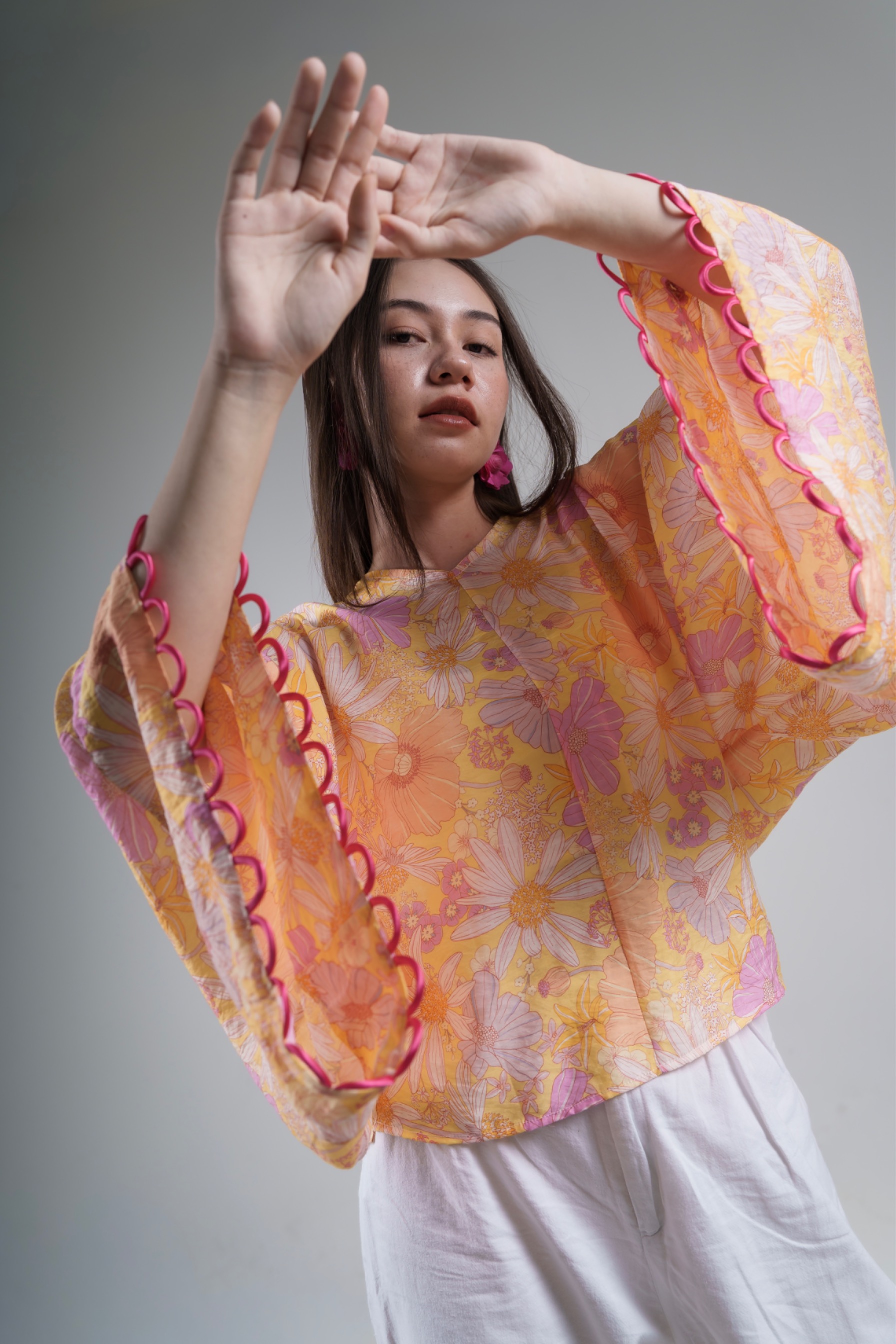 Intaliciousproject - Soleia Blouse Bloom