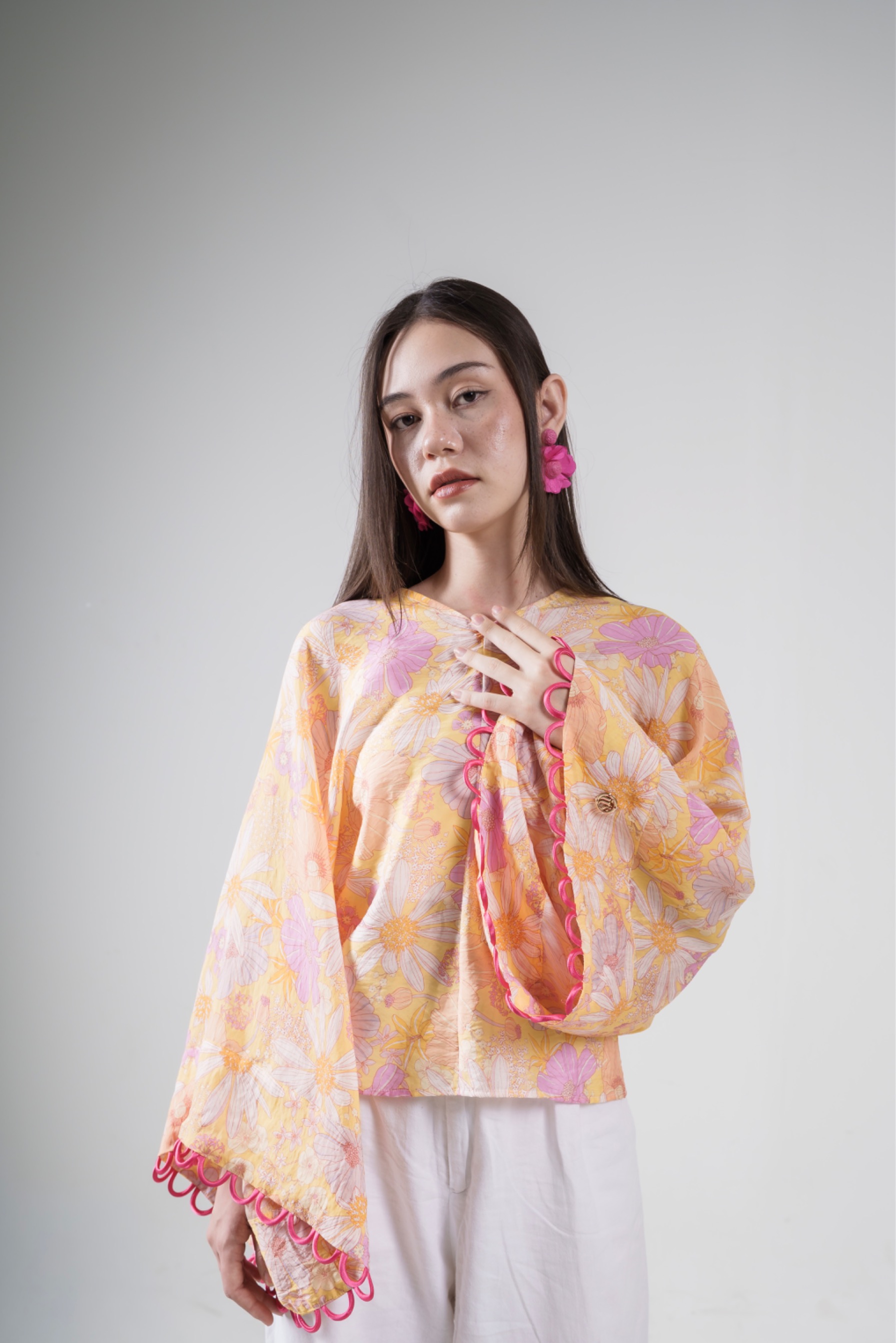 Intaliciousproject - Soleia Blouse Bloom