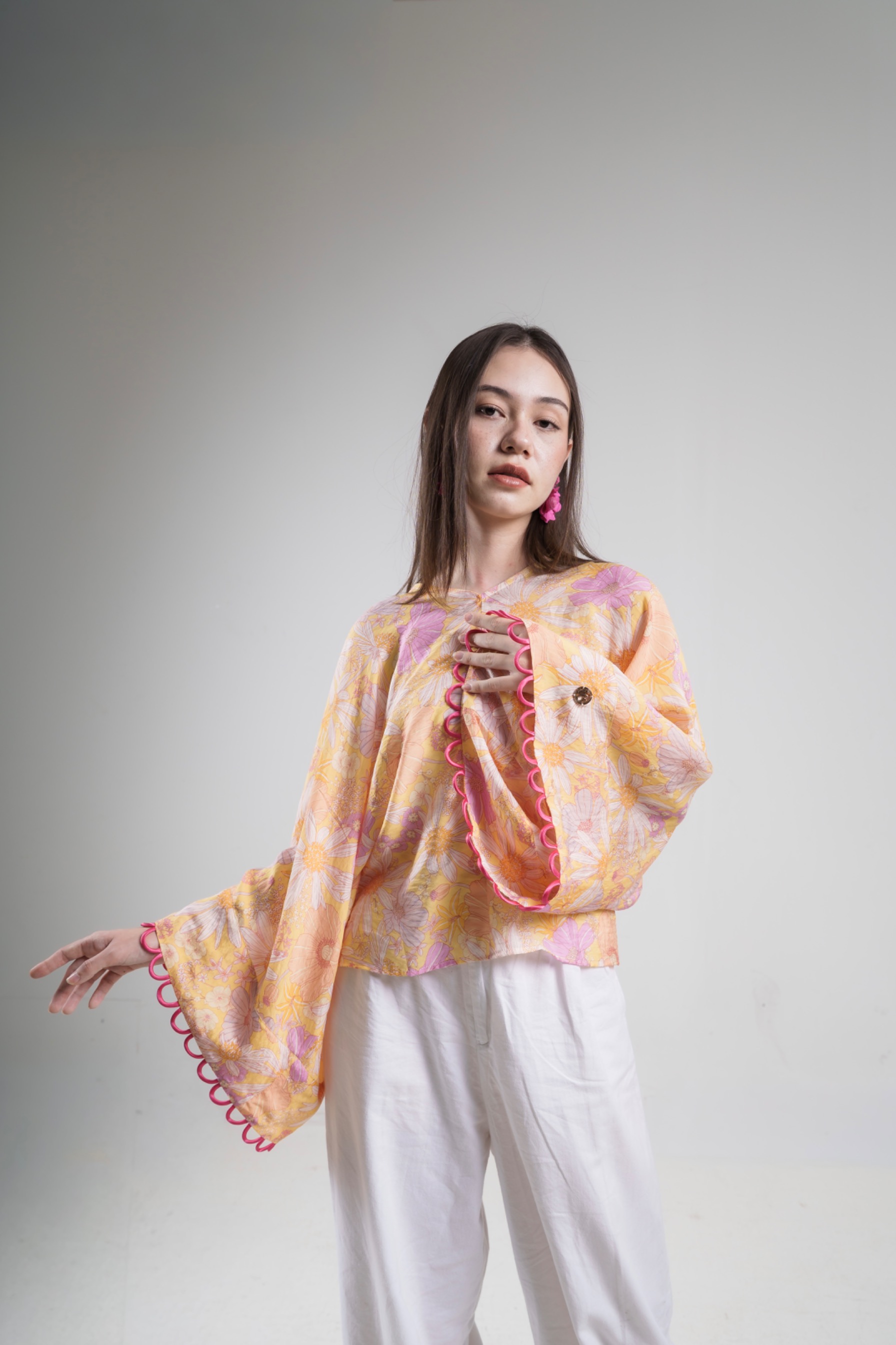 Intaliciousproject - Soleia Blouse Bloom