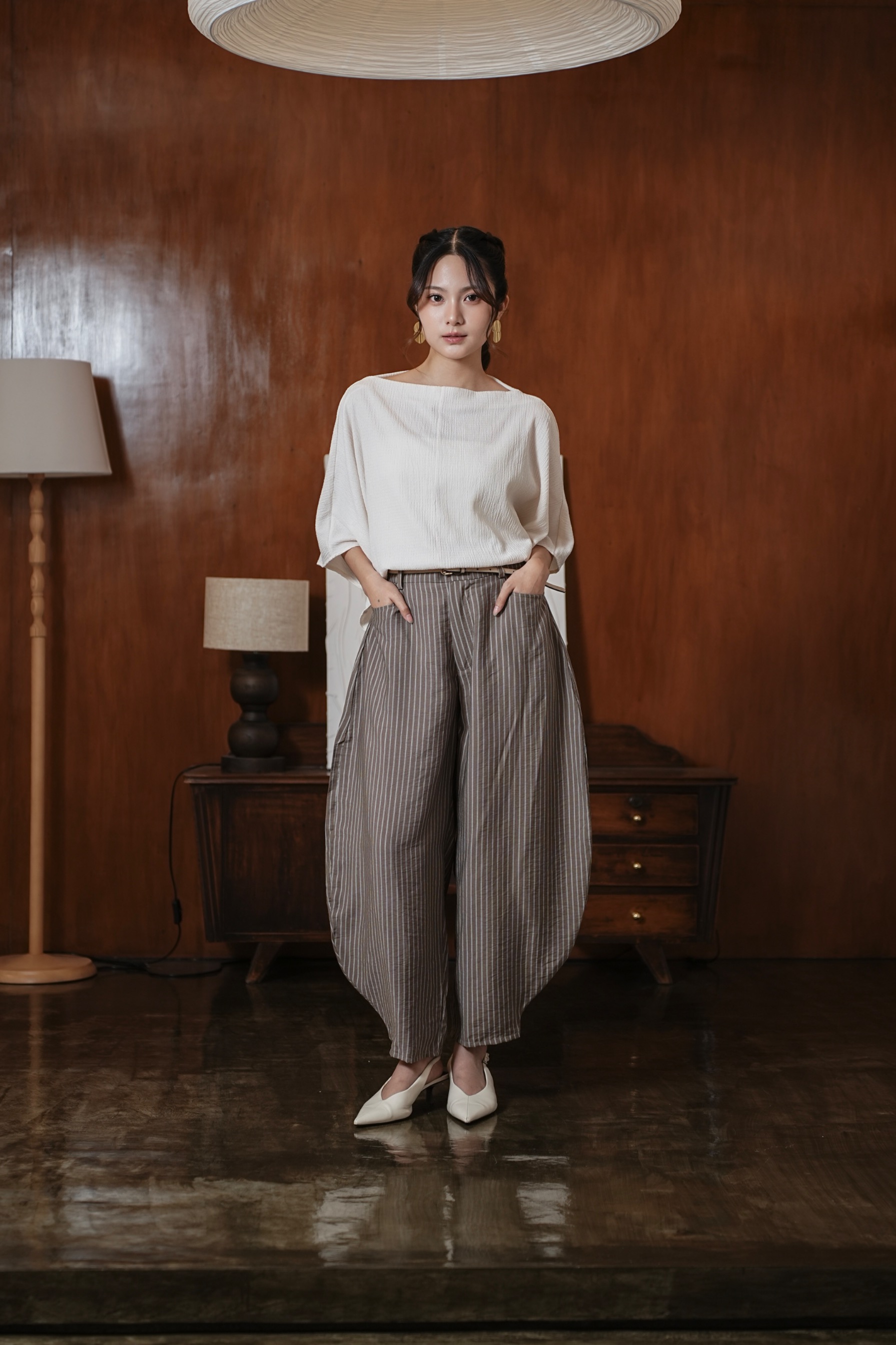 Intaliciousproject - Emily Barrel Pants