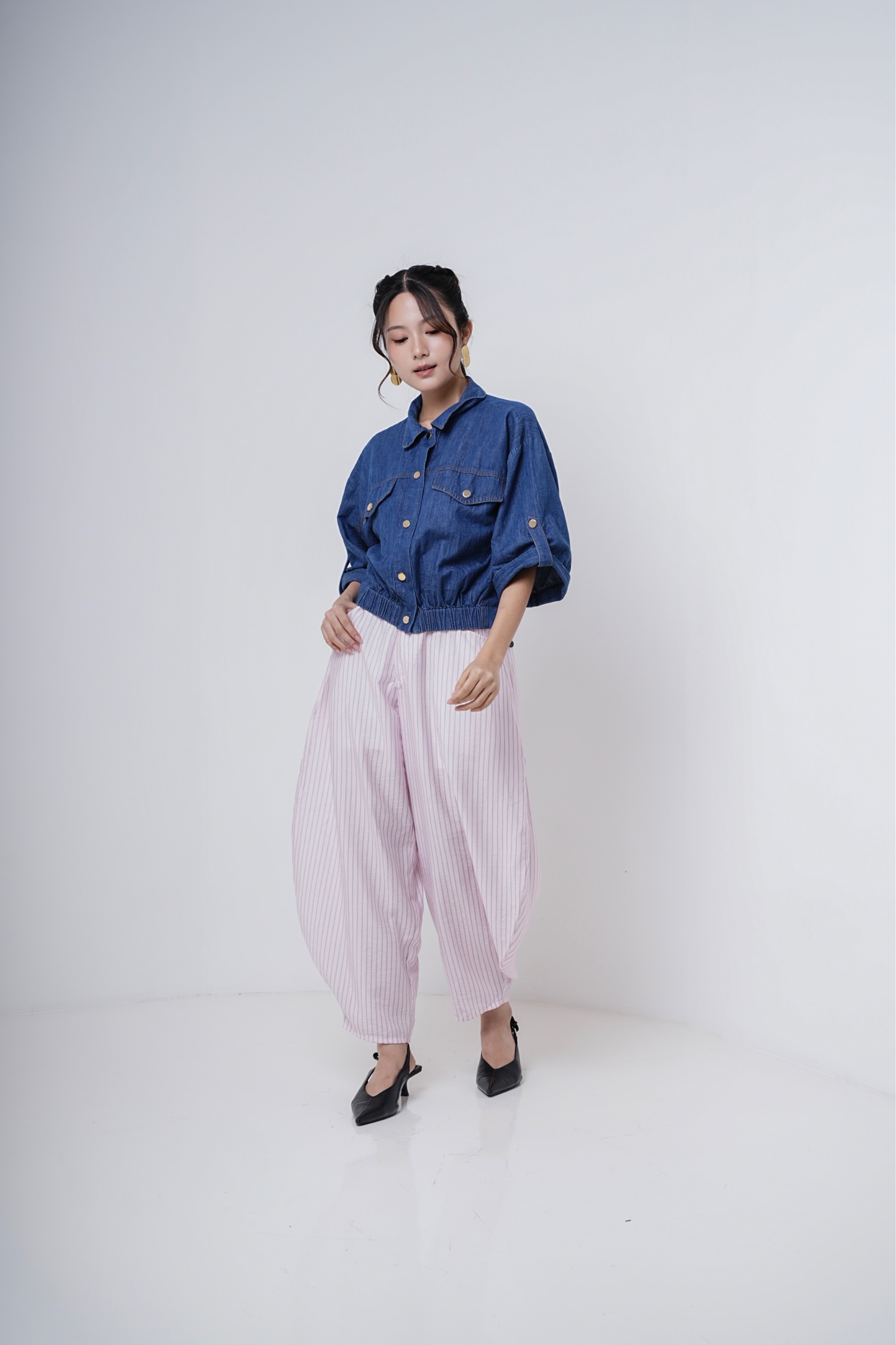 Intaliciousproject - Emily Barrel Pants