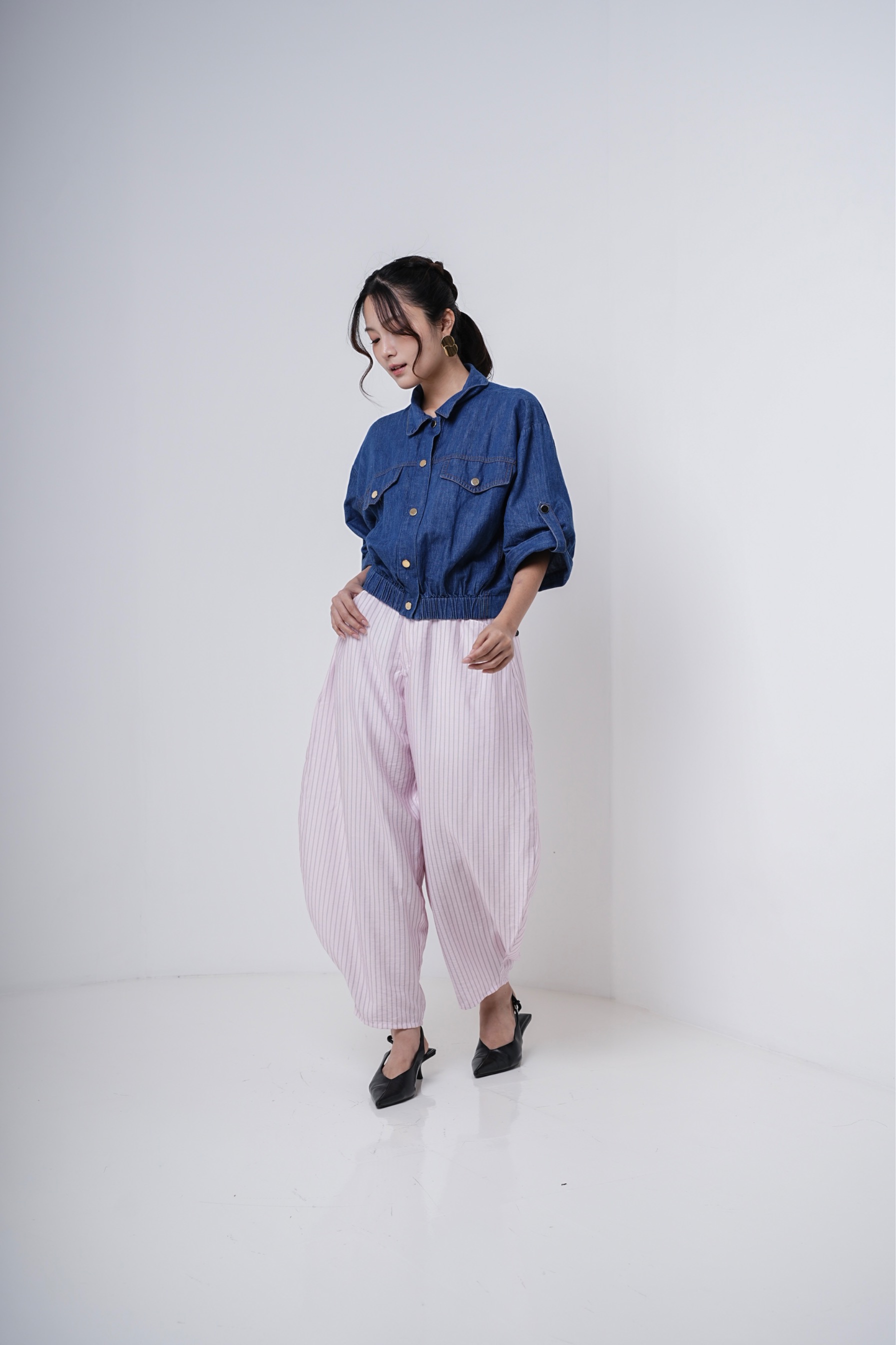 Intaliciousproject - Emily Barrel Pants