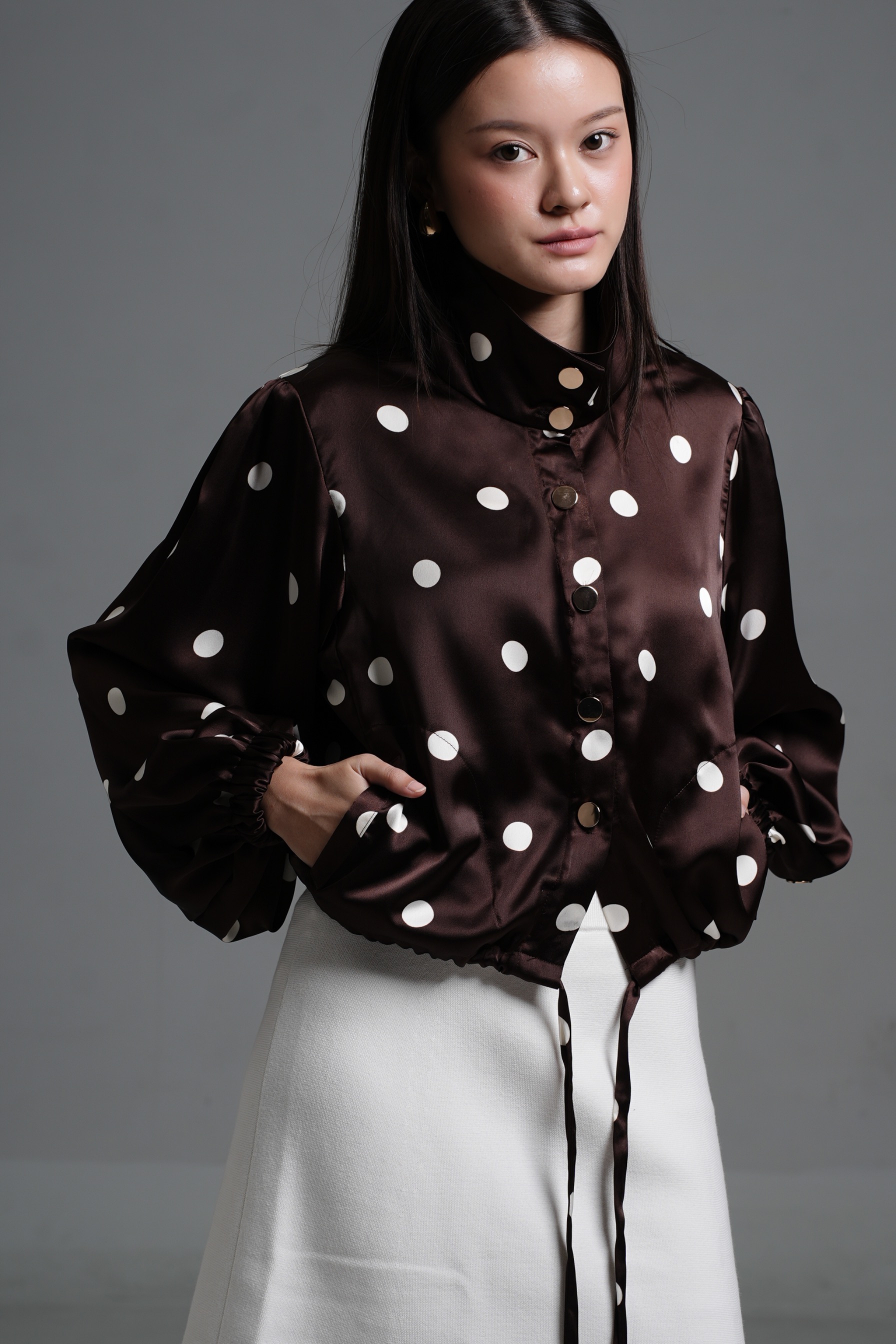 Intaliciousproject - Luce High Neck Top