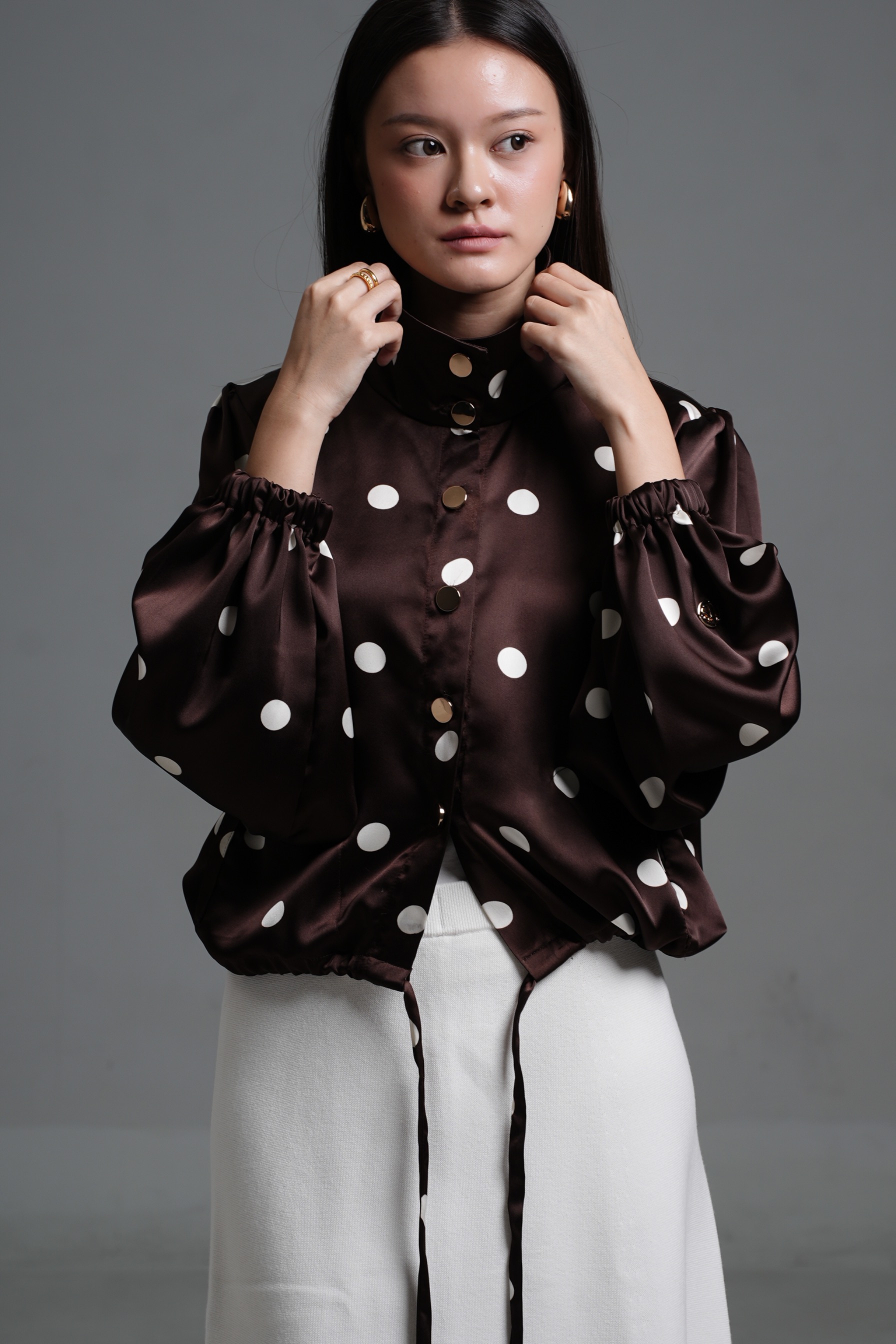 Intaliciousproject - Luce High Neck Top
