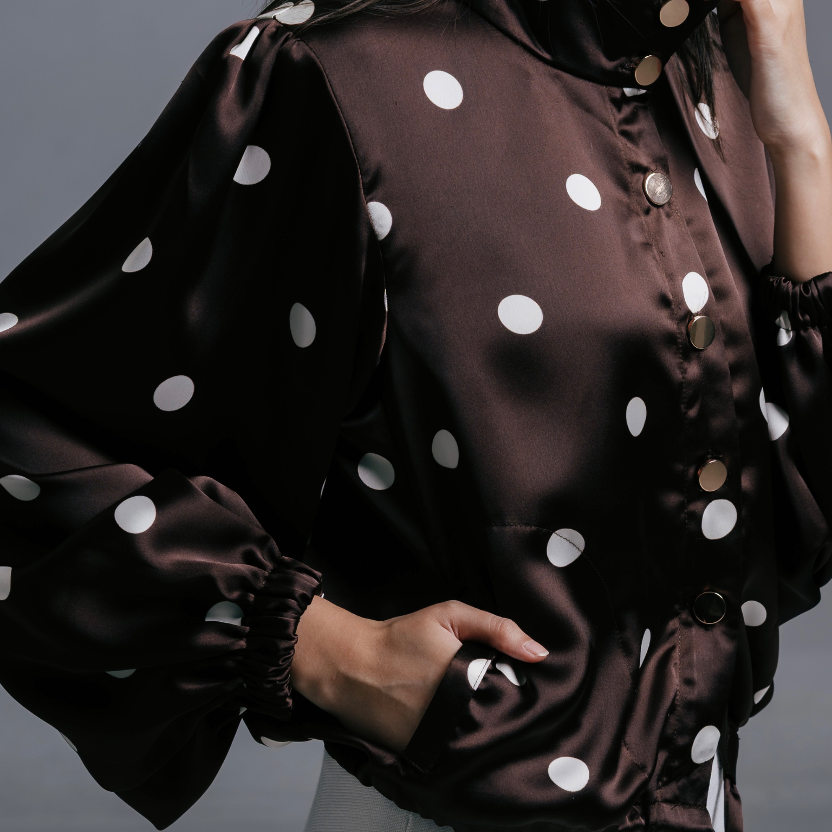 Intaliciousproject - Luce High Neck Top