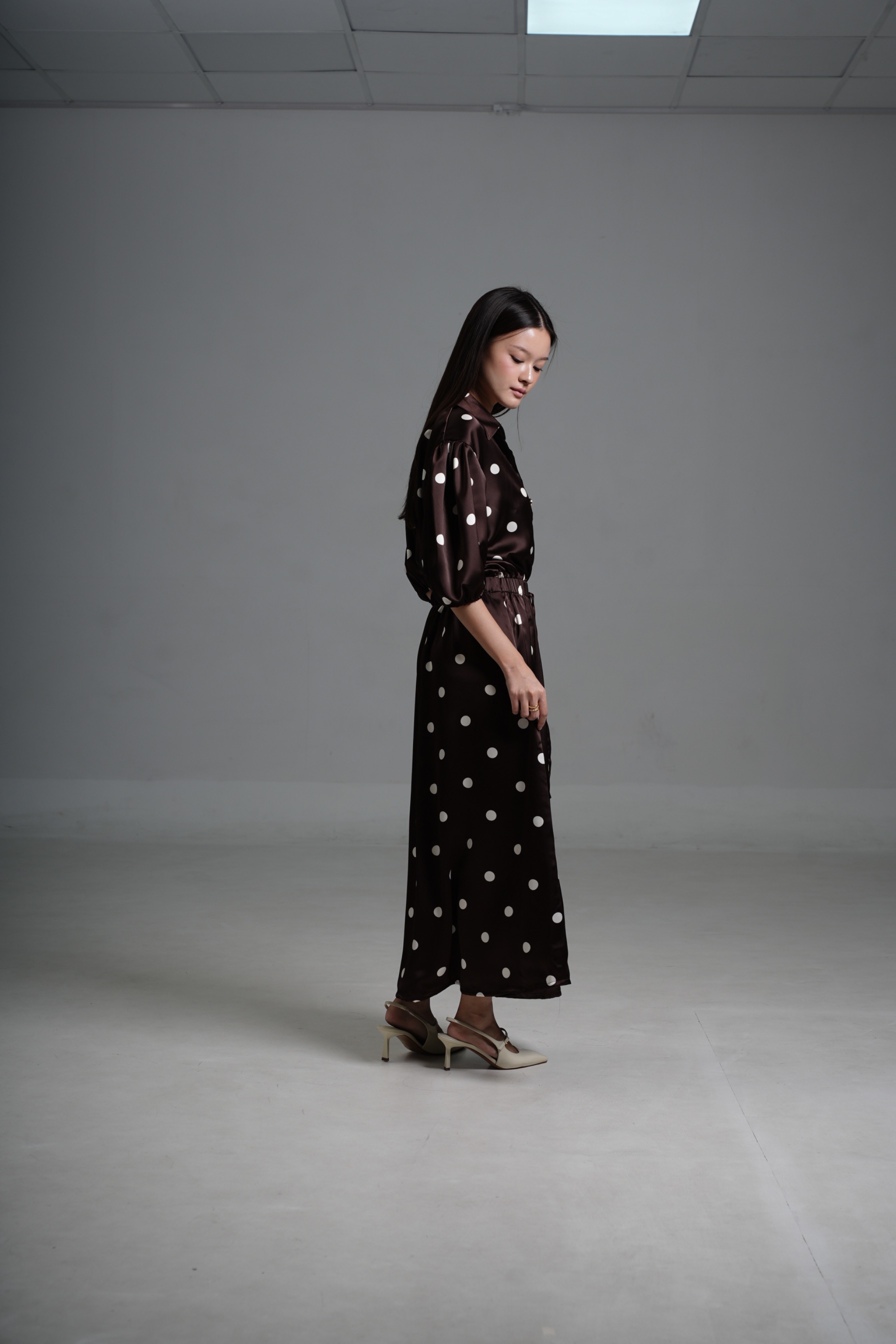 Intaliciousproject - Luce Puff Sleeve Dress