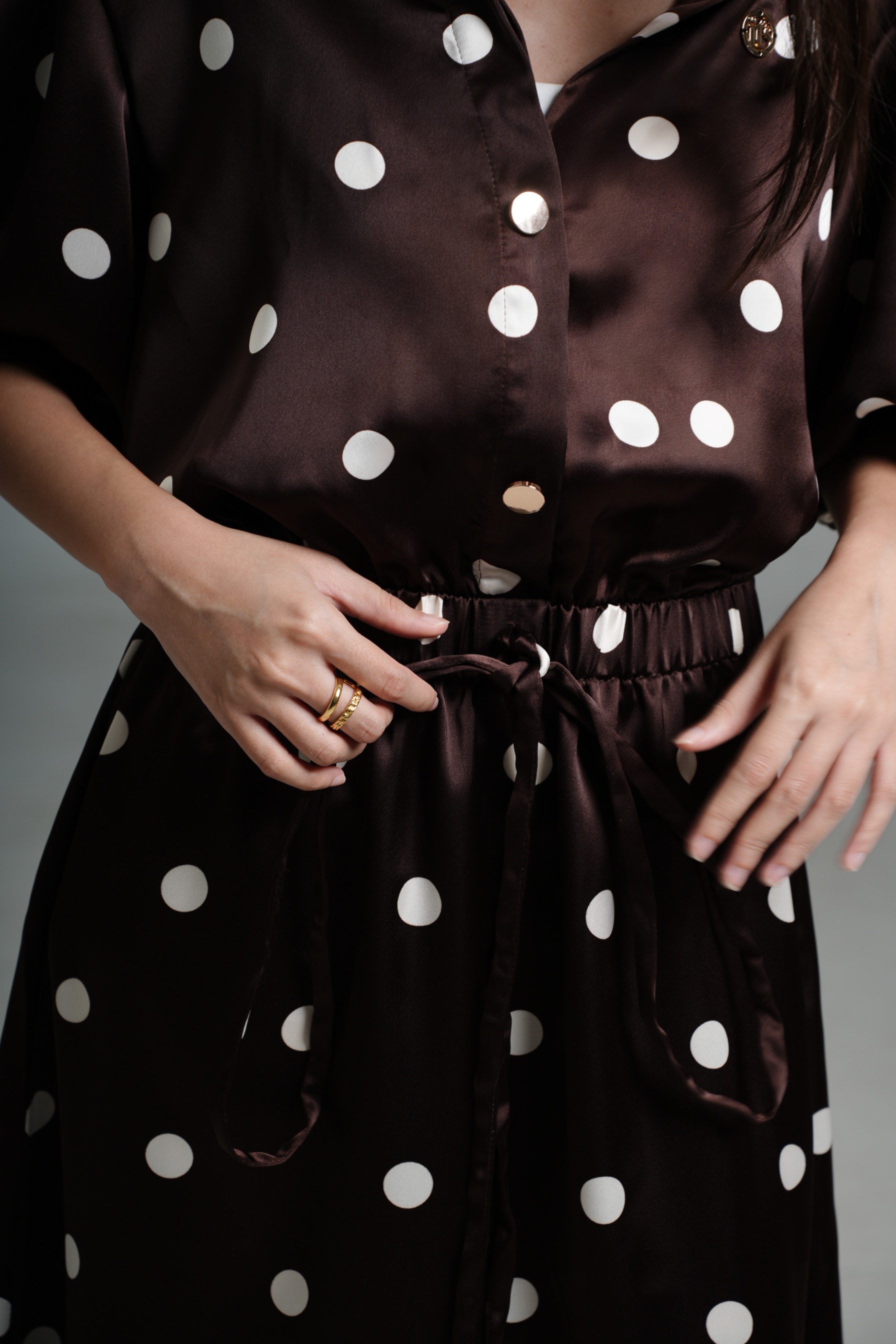 Intaliciousproject - Luce Puff Sleeve Dress