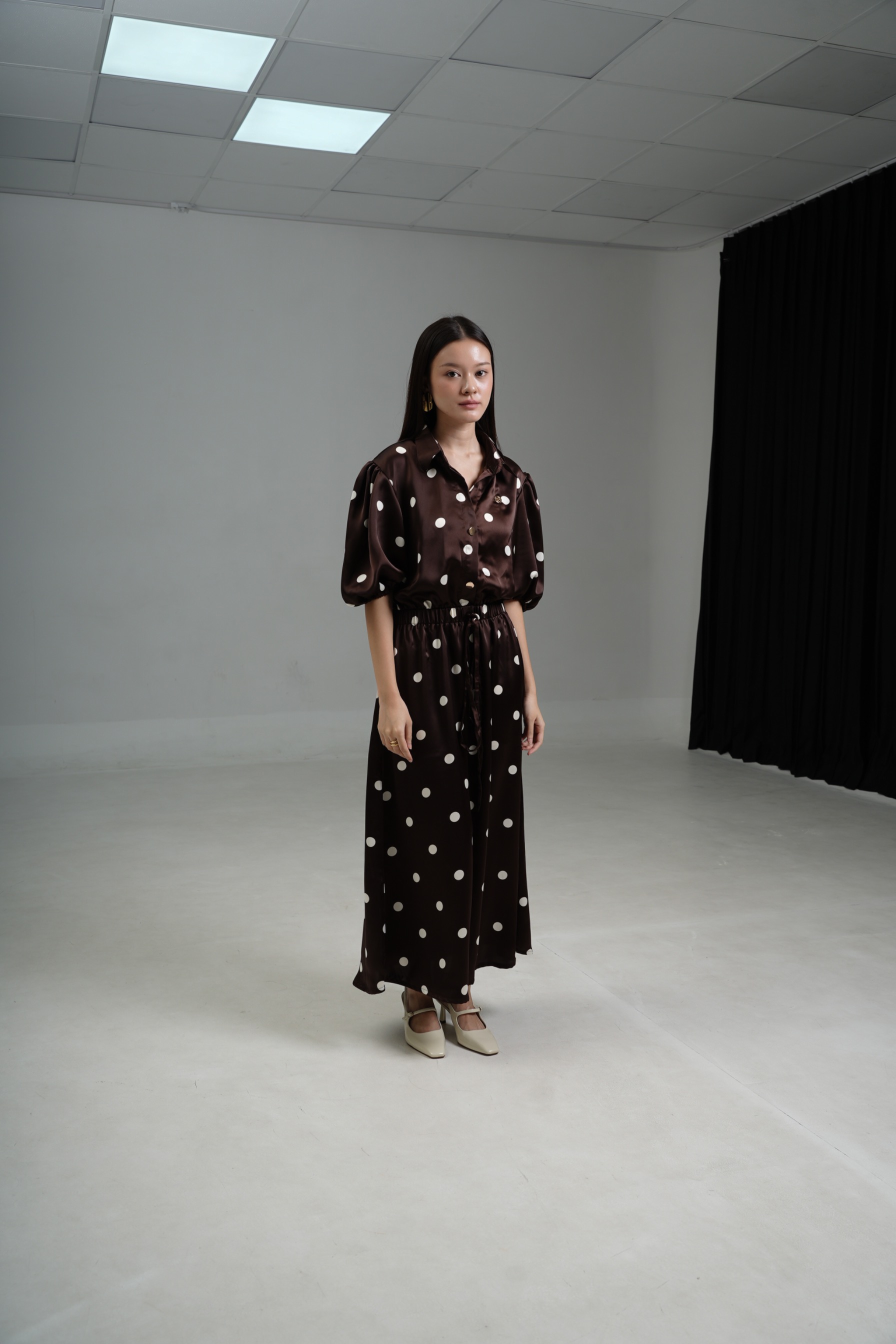 Intaliciousproject - Luce Puff Sleeve Dress