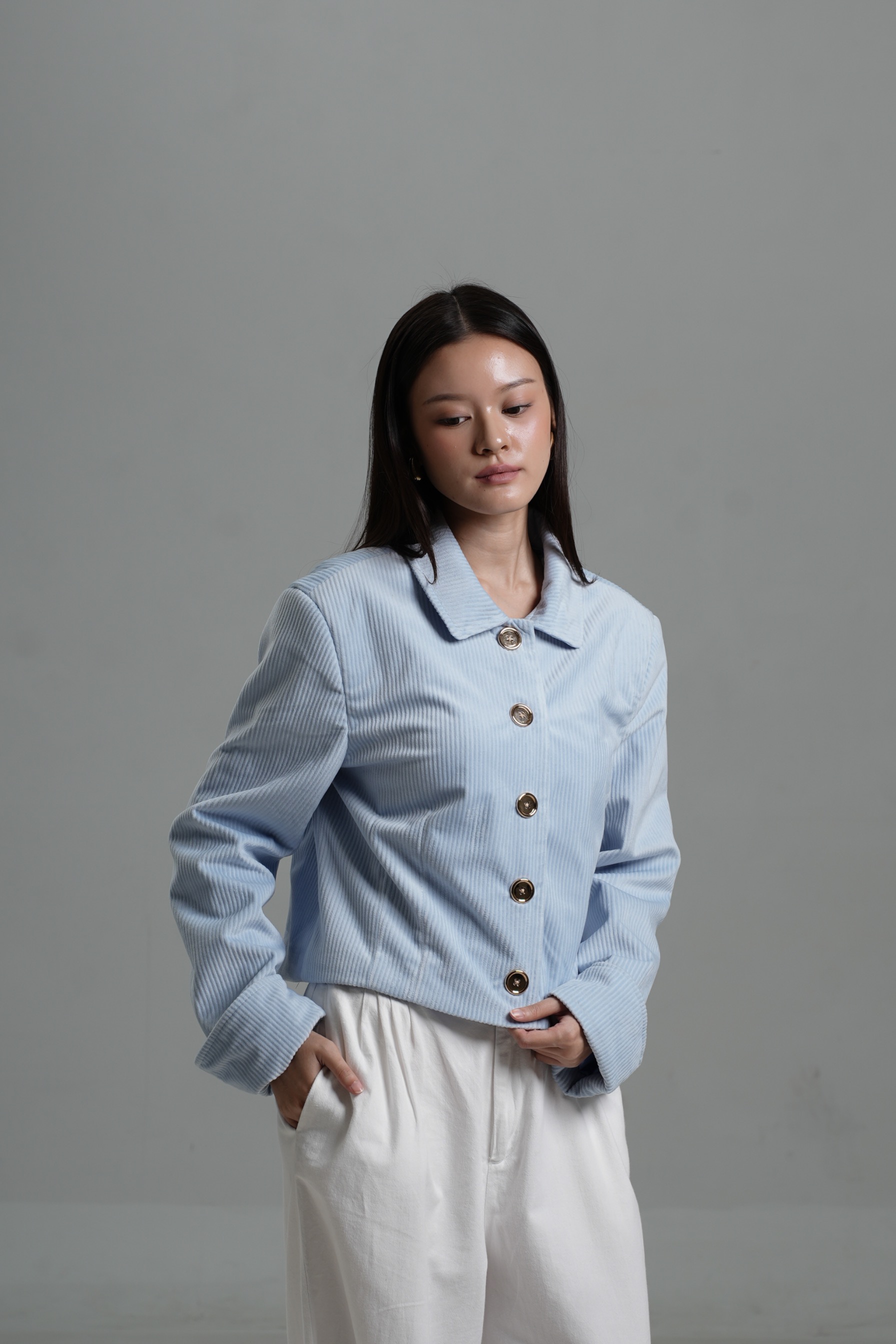 Intaliciousproject - Eve Blazer in Ocean Mist 