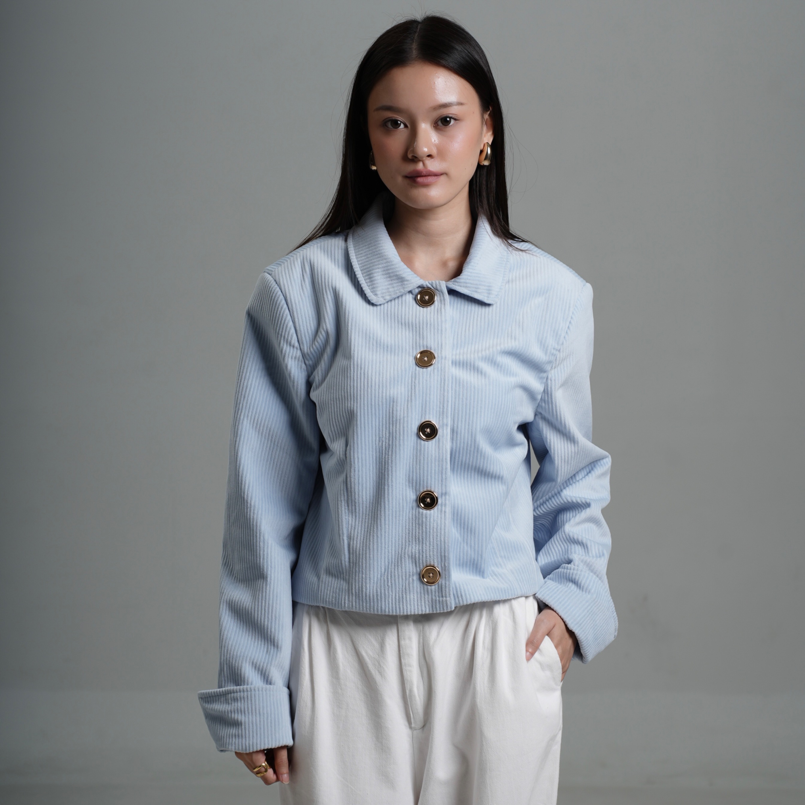 Intaliciousproject - Eve Blazer in Ocean Mist 