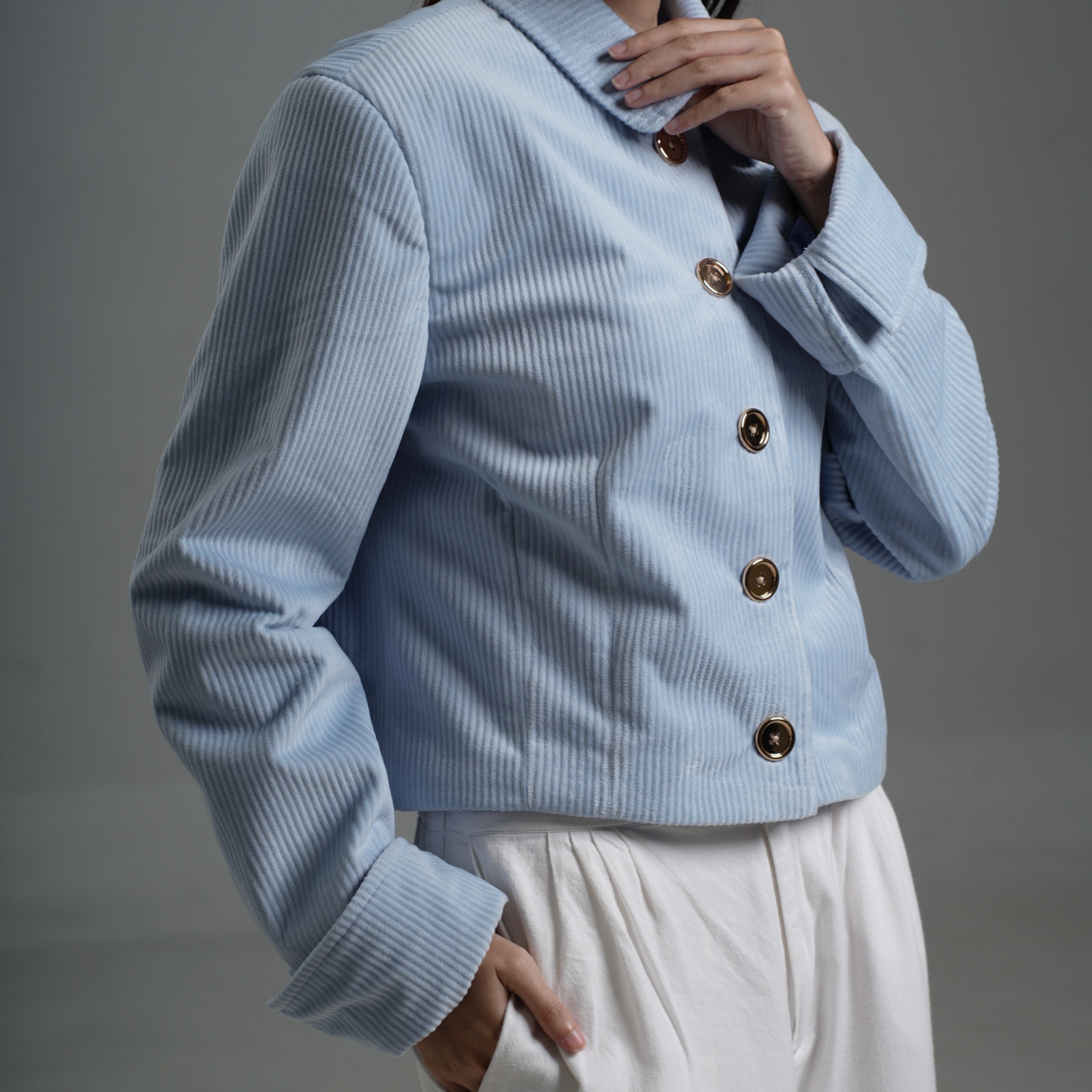 Intaliciousproject - Eve Blazer in Ocean Mist 