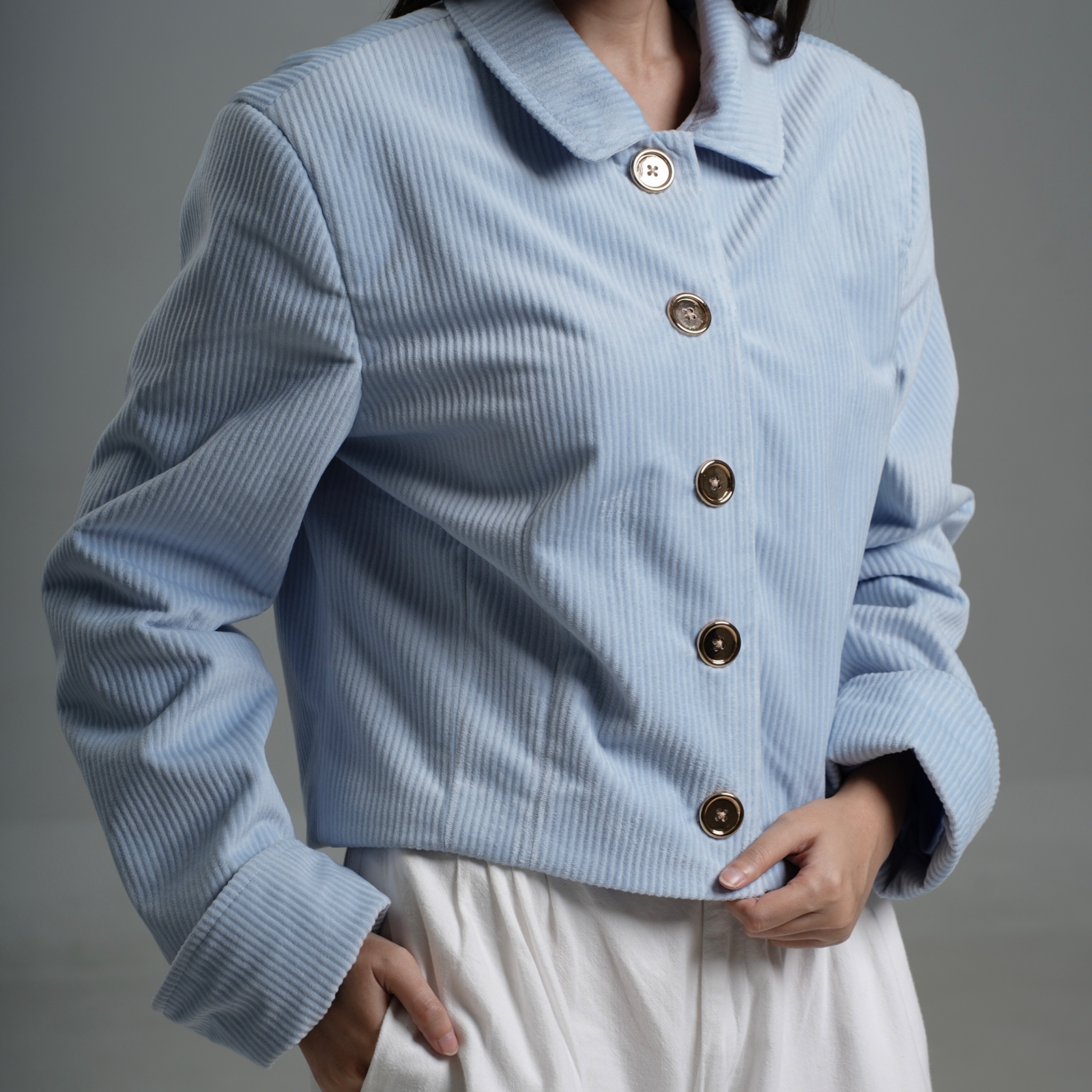 Intaliciousproject - Eve Blazer in Ocean Mist 