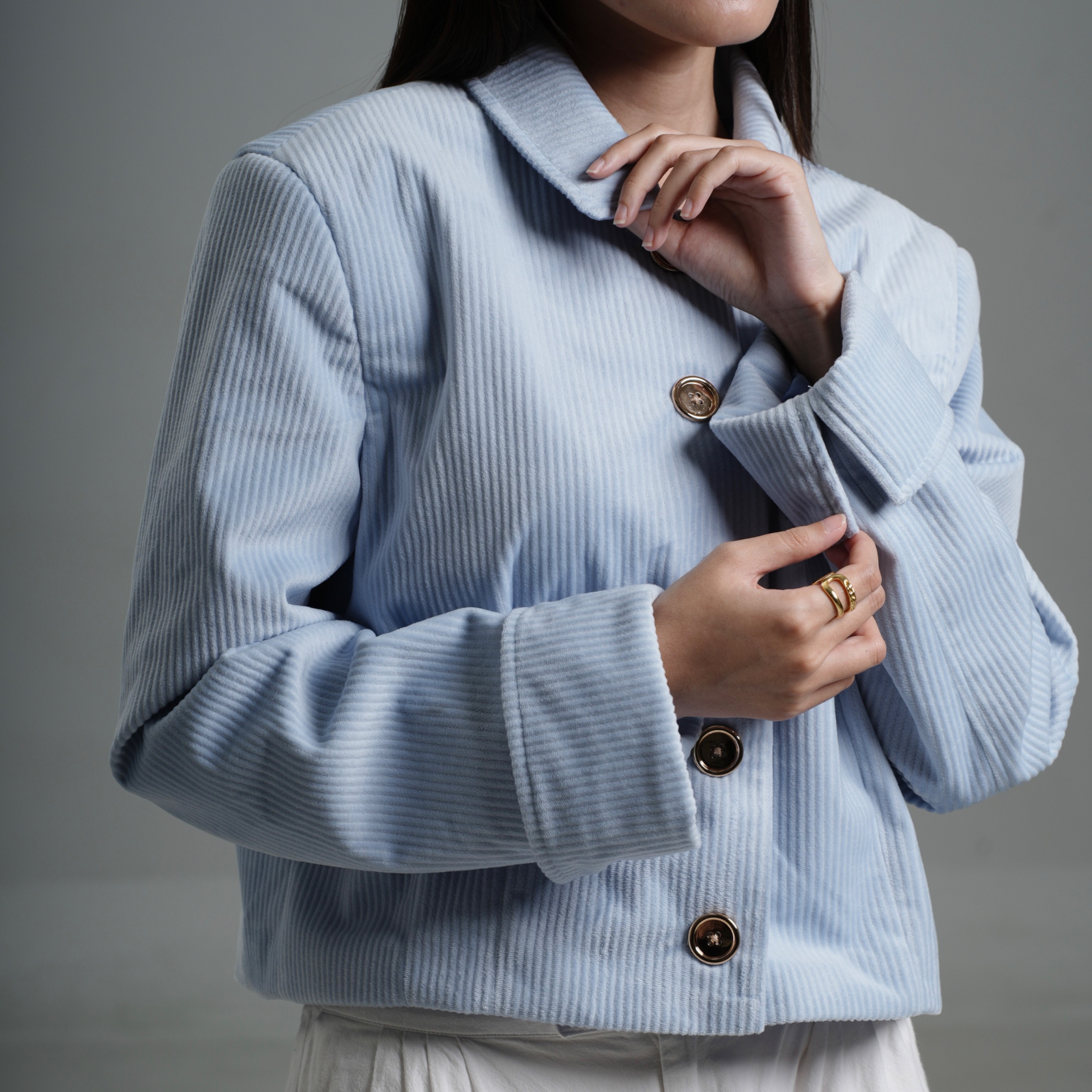 Intaliciousproject - Eve Blazer in Ocean Mist 