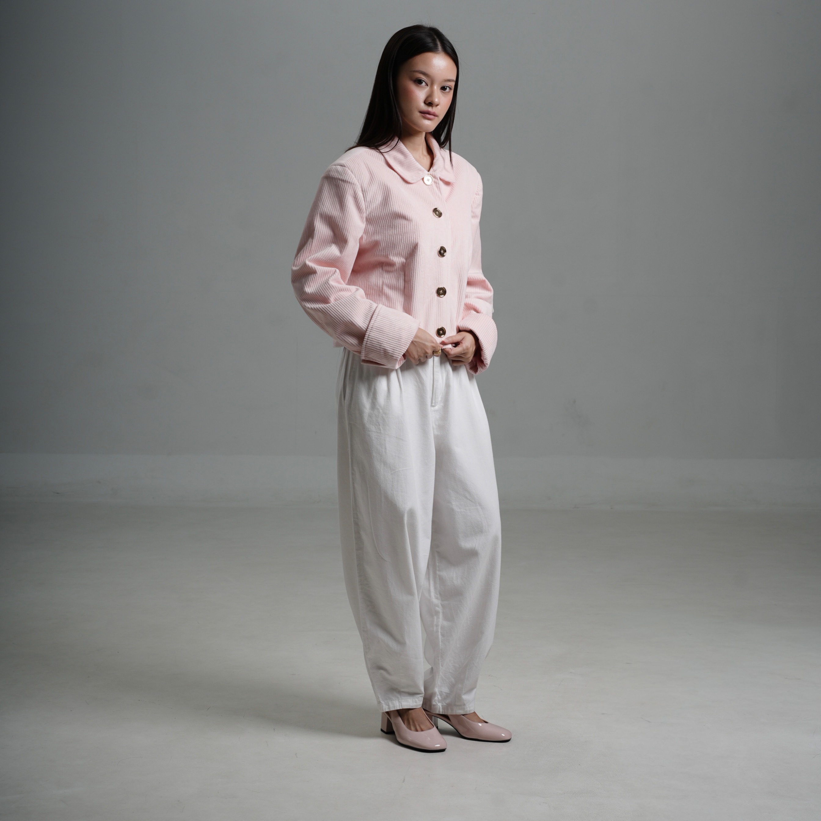 Intaliciousproject - Eve Blazer in Petal Blush