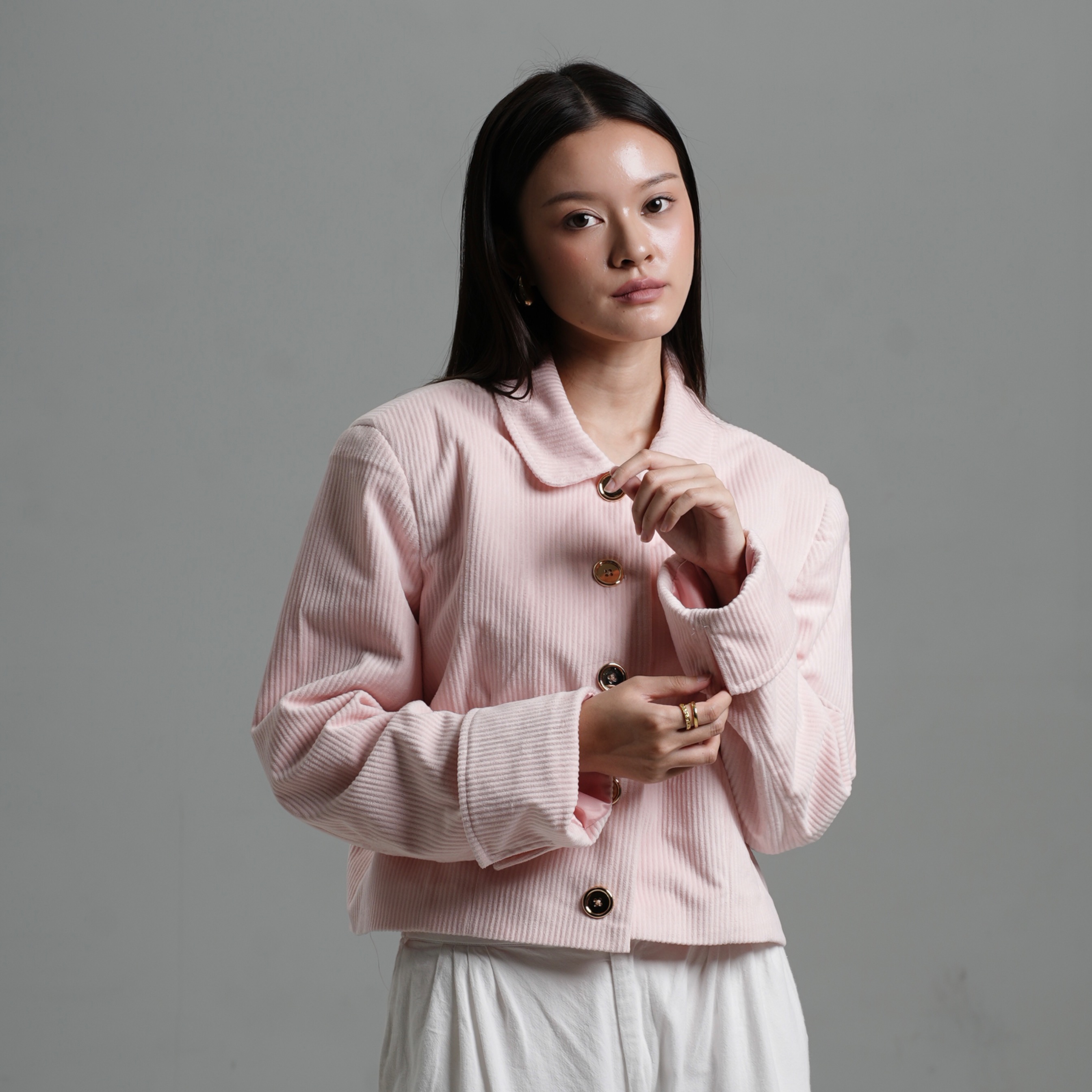 Intaliciousproject - Eve Blazer in Petal Blush