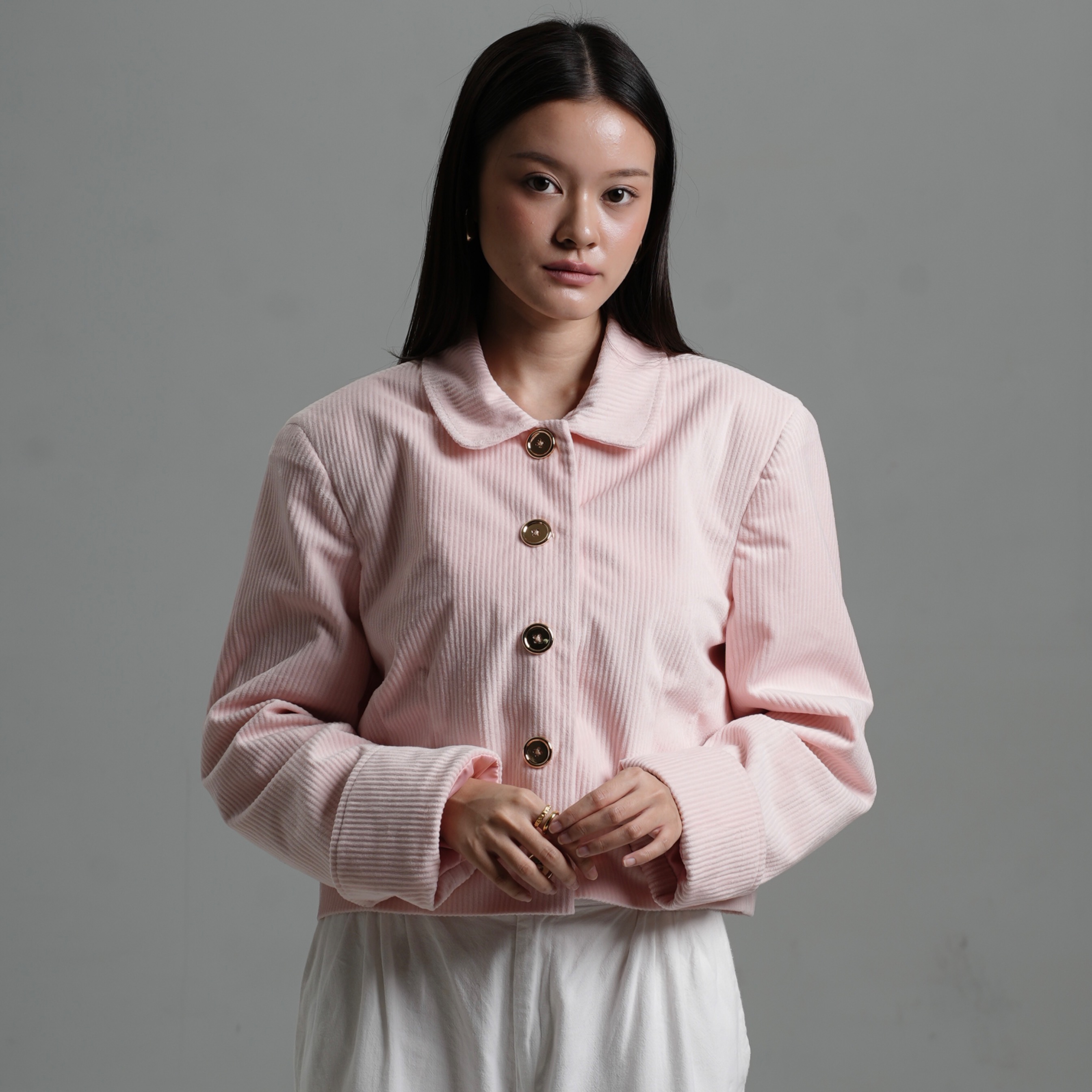 Intaliciousproject - Eve Blazer in Petal Blush