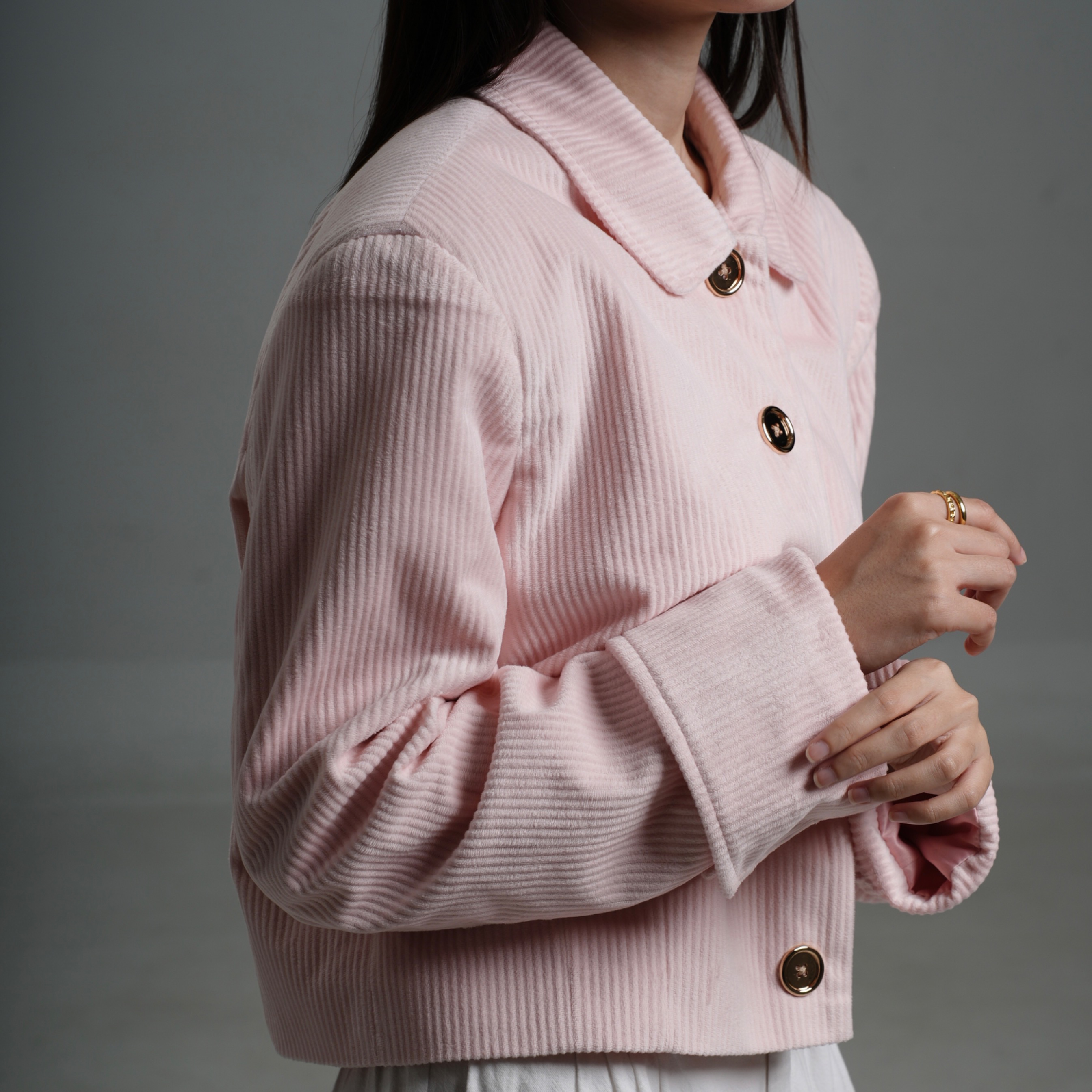 Intaliciousproject - Eve Blazer in Petal Blush