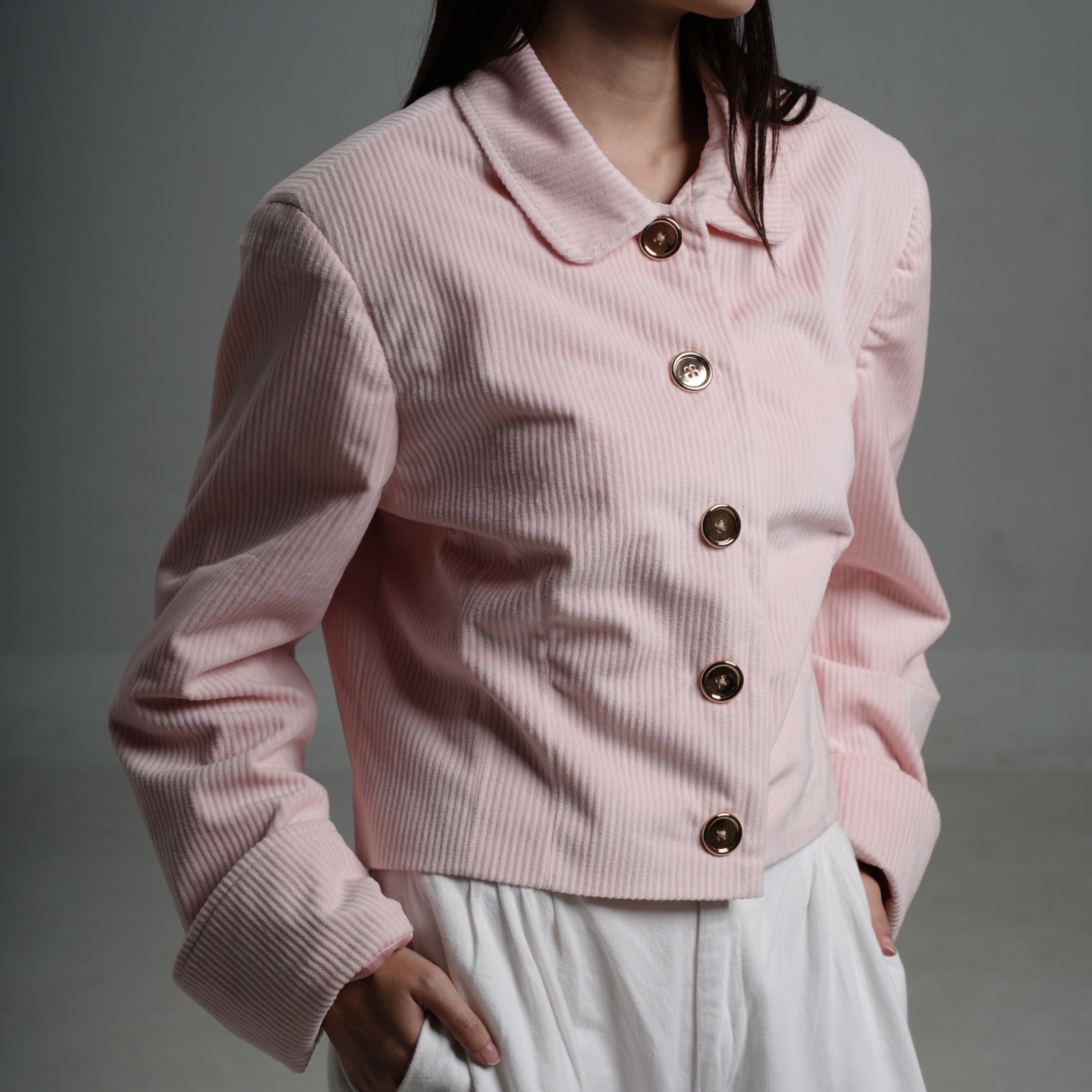 Intaliciousproject - Eve Blazer in Petal Blush