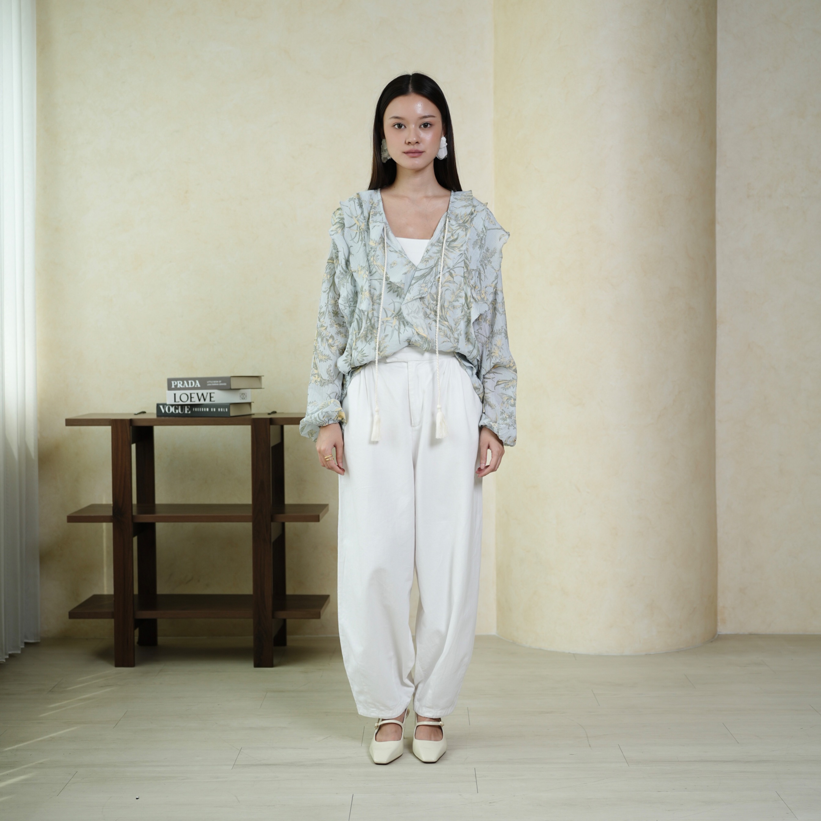 Intaliciousproject - Sorelle Blouse in Sky Lemonade