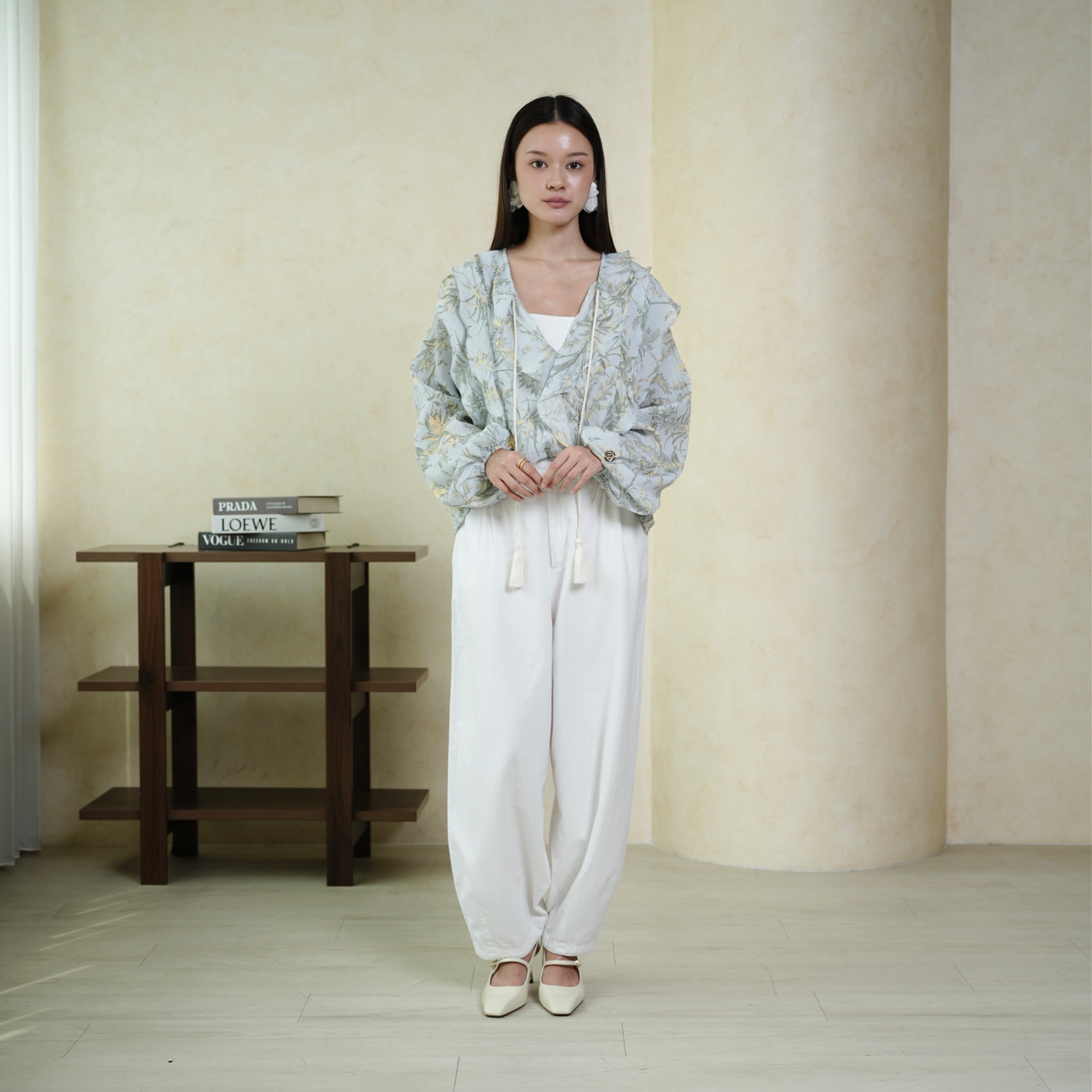 Intaliciousproject - Sorelle Blouse in Sky Lemonade