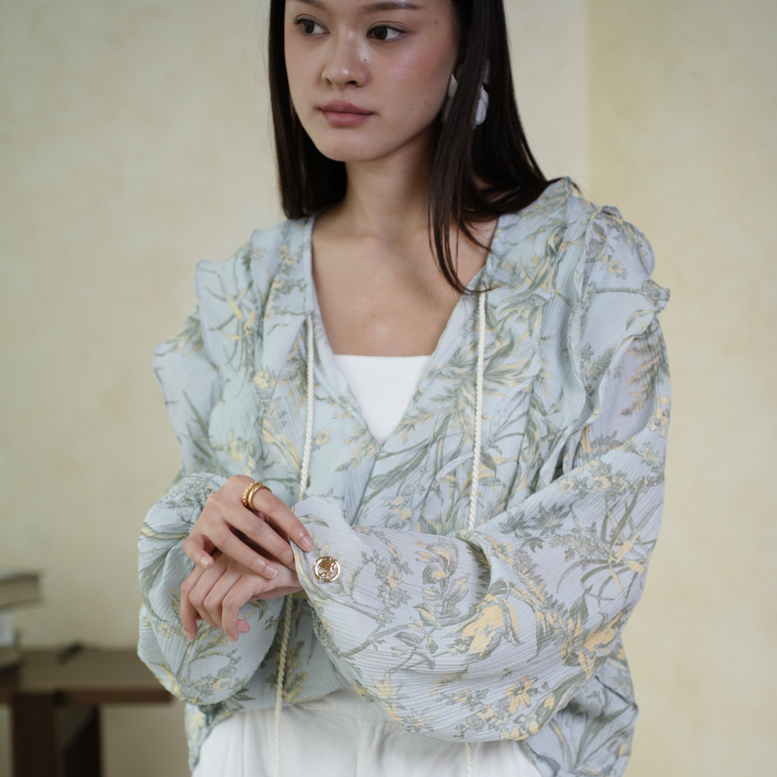 Intaliciousproject - Sorelle Blouse in Sky Lemonade