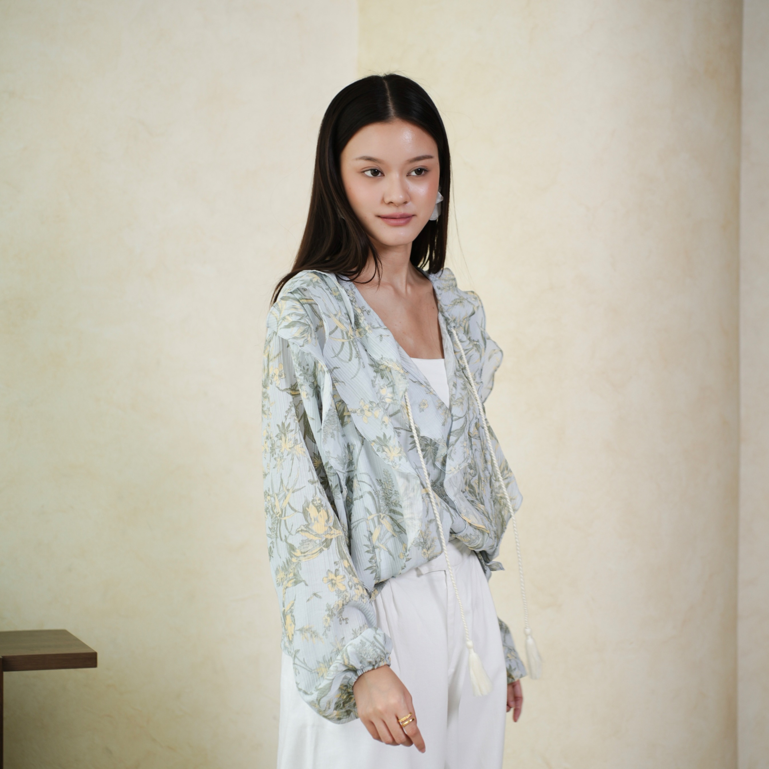 Intaliciousproject - Sorelle Blouse in Sky Lemonade