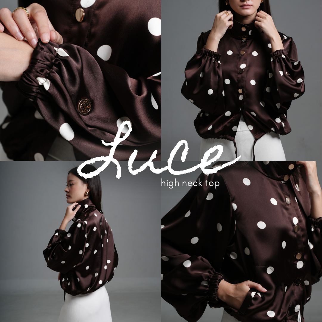 Intaliciousproject - Luce High Neck Top