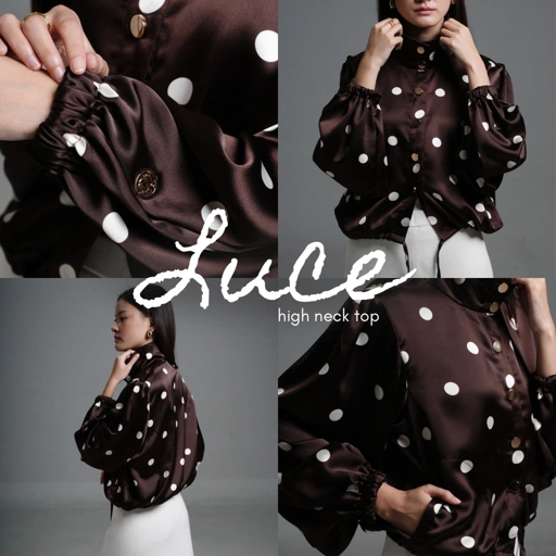 Intaliciousproject - Luce High Neck Top