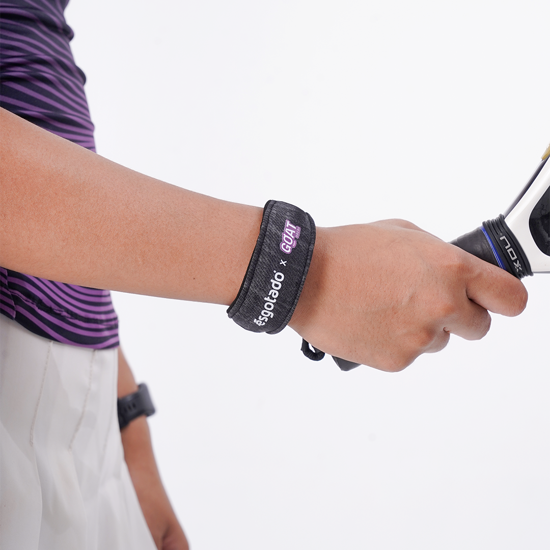 Padel Wrist Strap x GOAT Adjustable Replacement Black