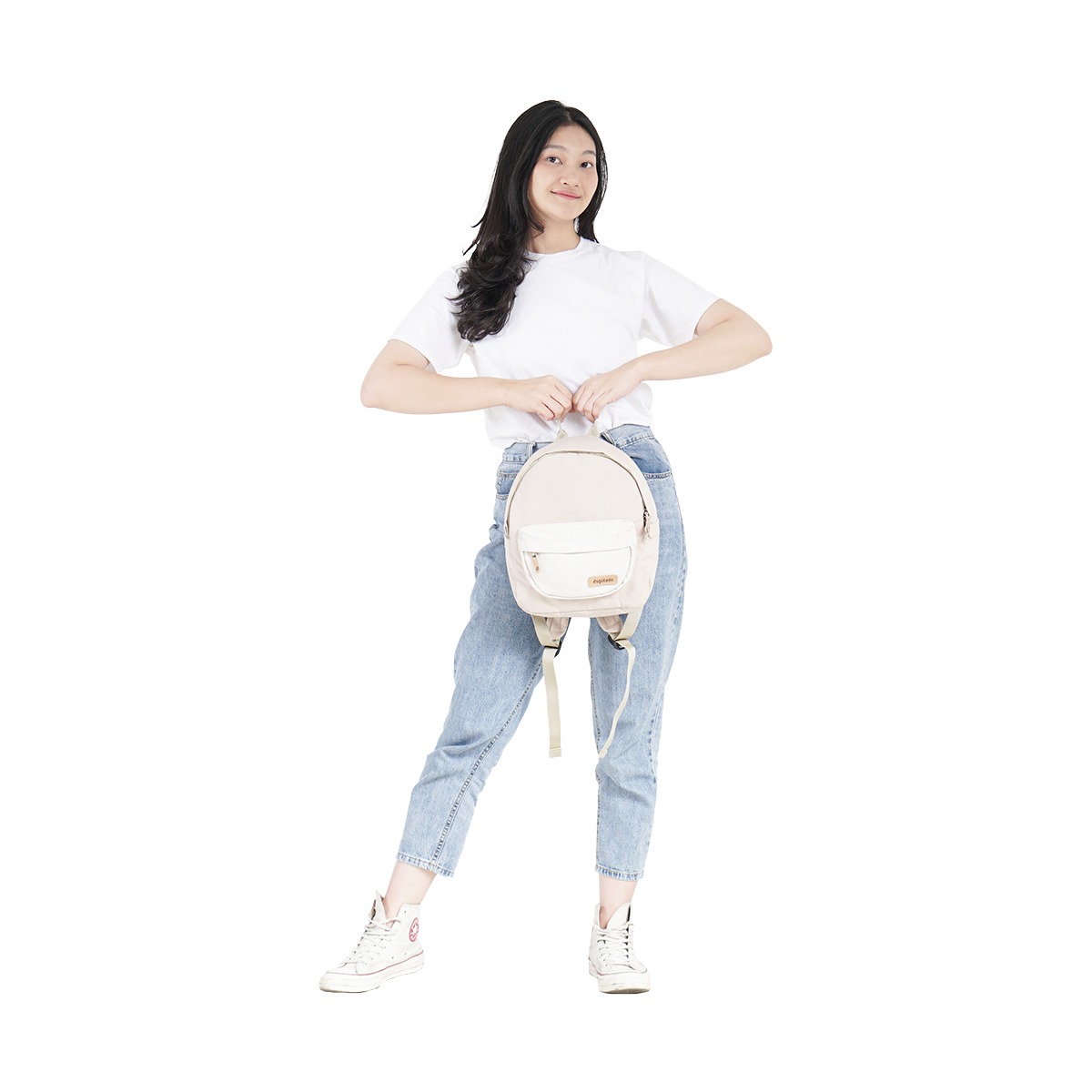 Mochilo Onzo Mini Beige Cream