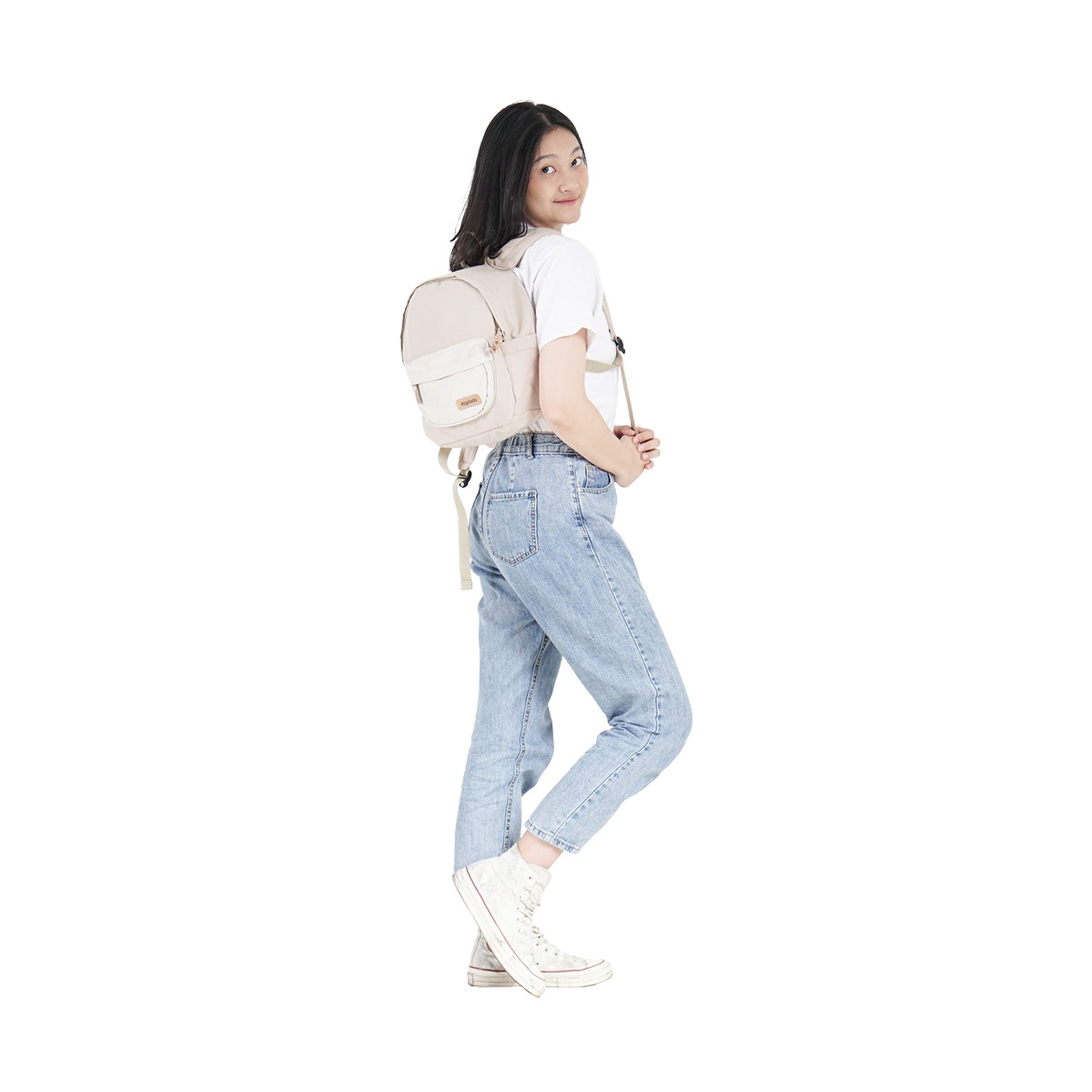 Mochilo Onzo Mini Beige Cream