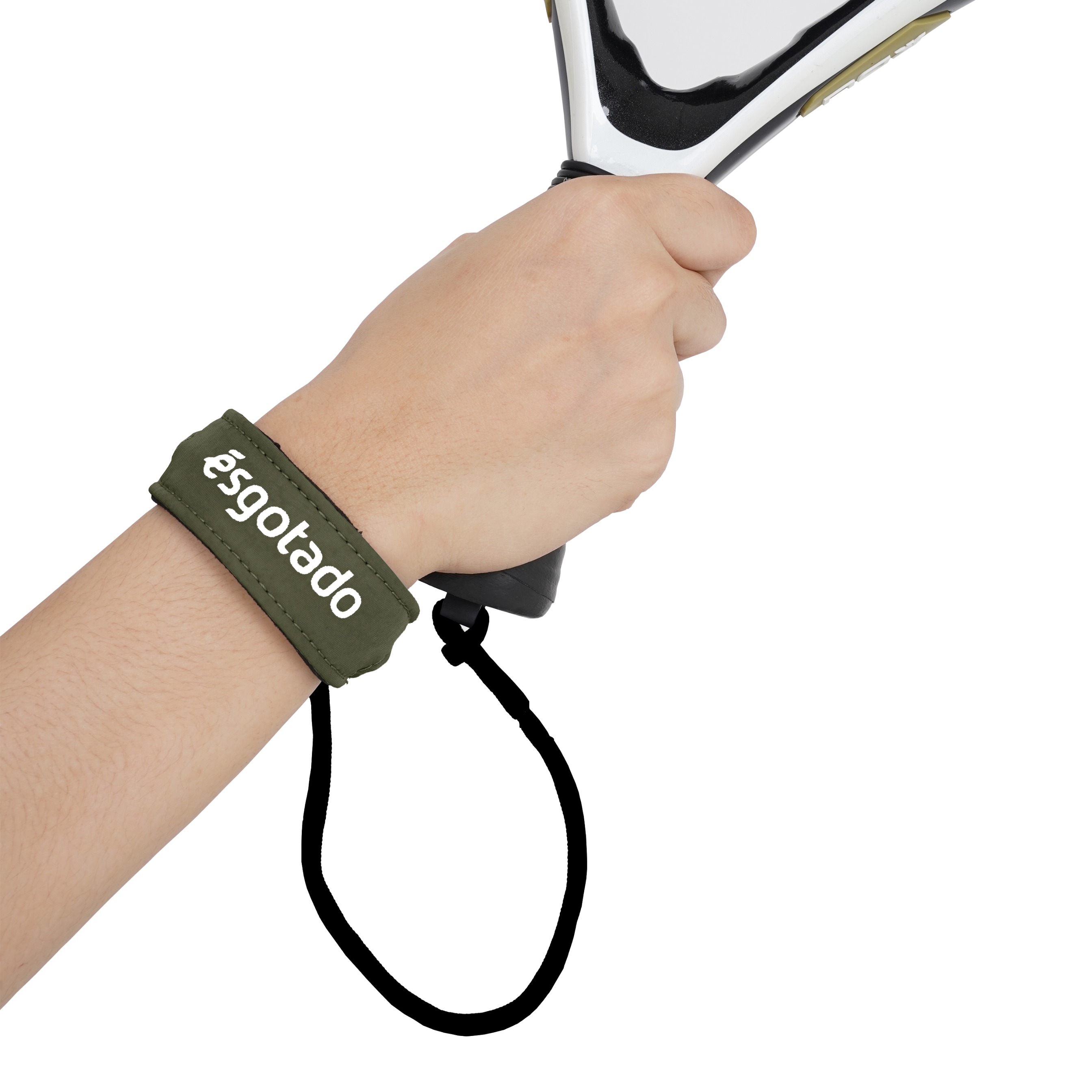 Padel Wrist Strap Adjustable Replacement Forest