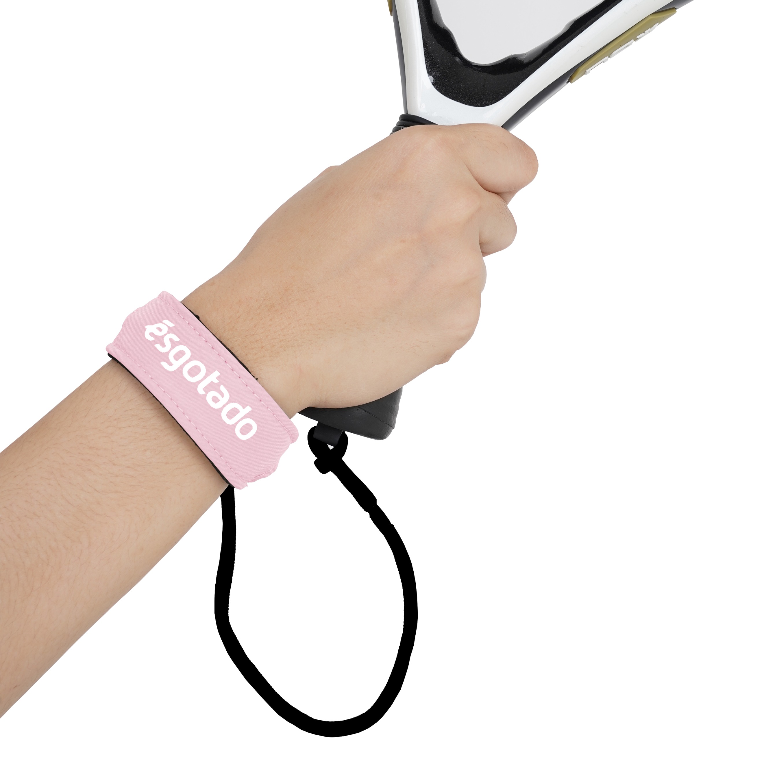 Padel Wrist Strap Adjustable Replacement Pink