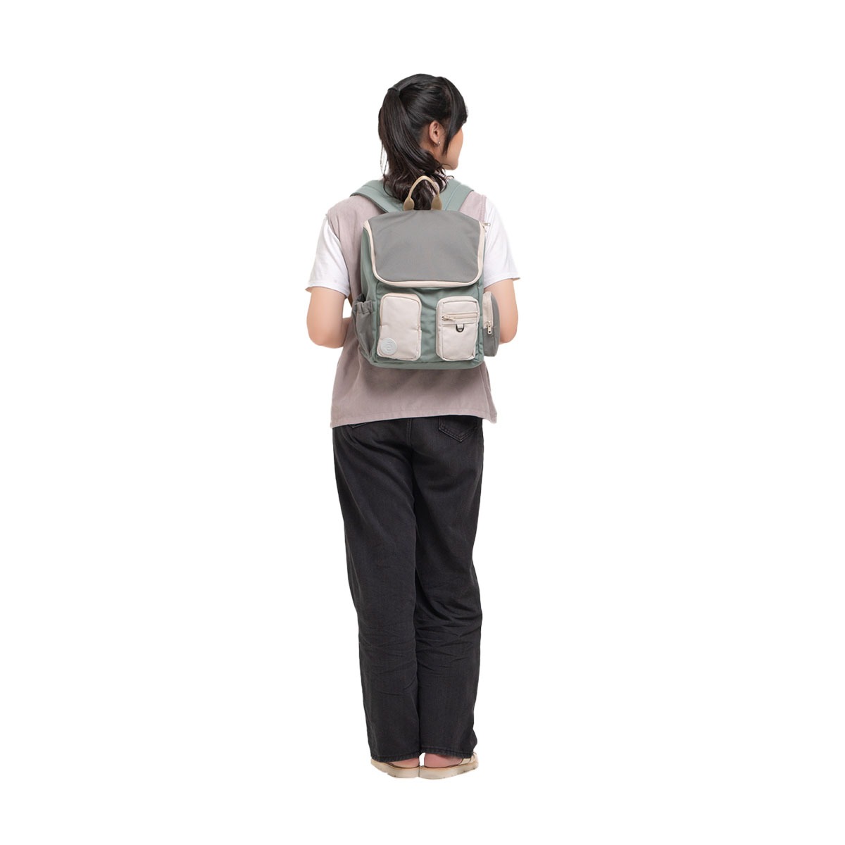 Mochilo Viprimo Green Grey