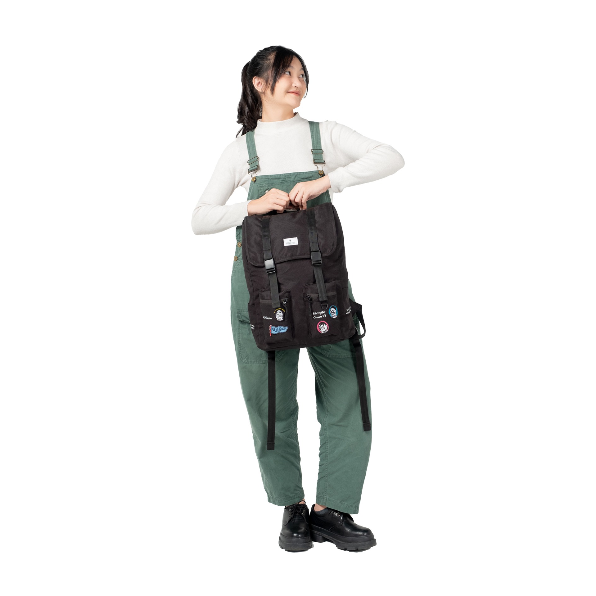 Esgotado x GJLS Tas Ransel Pria Wanita - New Mochilo Oitavo II