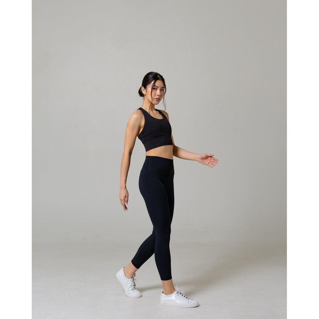Laurelton Leona Legging - High Waist & Tummy Control | Legging Olahraga Yoga Pilates Gym Wanita Celana Olahraga Wanita