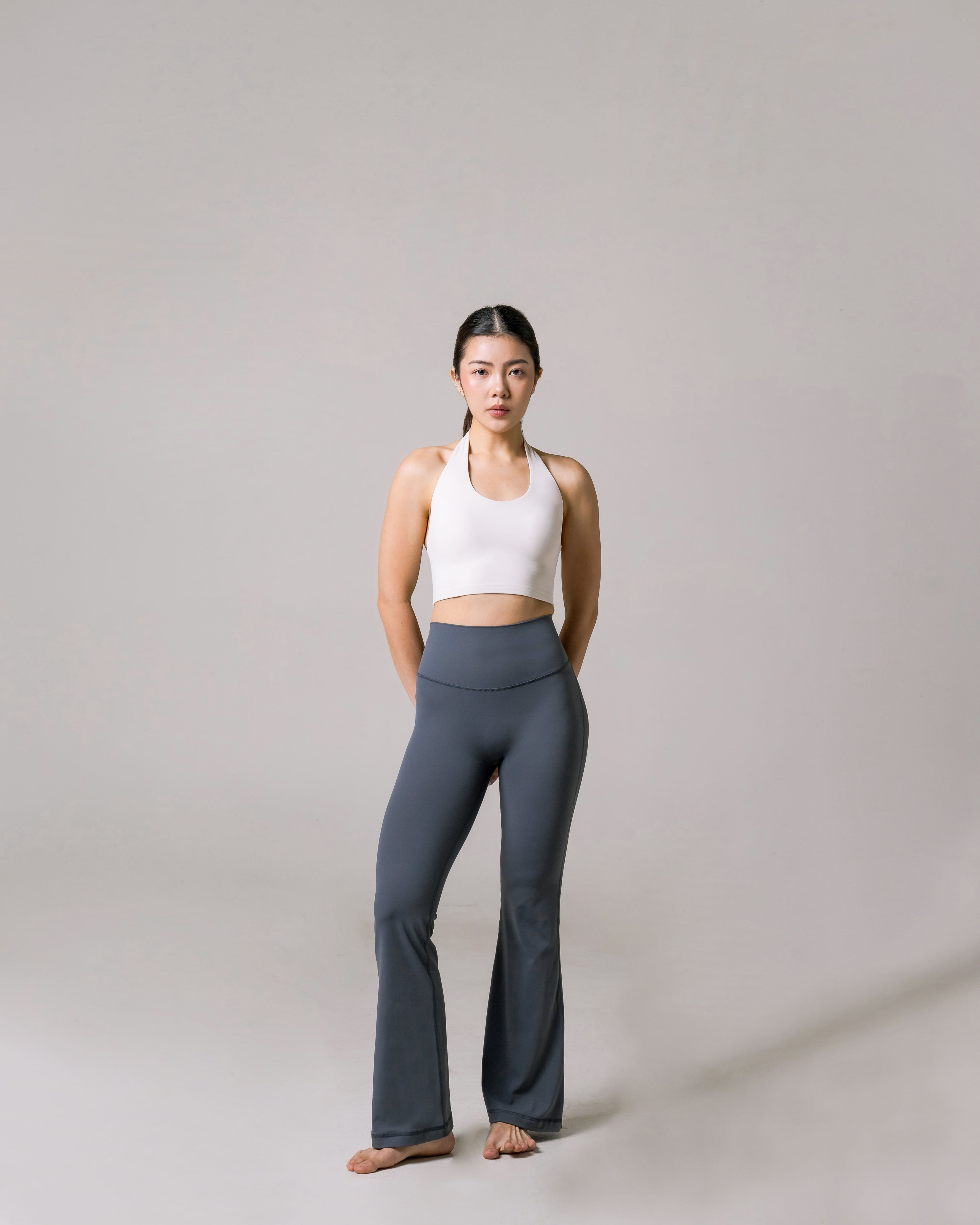 Laurelton Dynamic Soft Flare Legging - Seamless & Buttery Soft | Legging Olahraga Yoga Pilates Gym Wanita