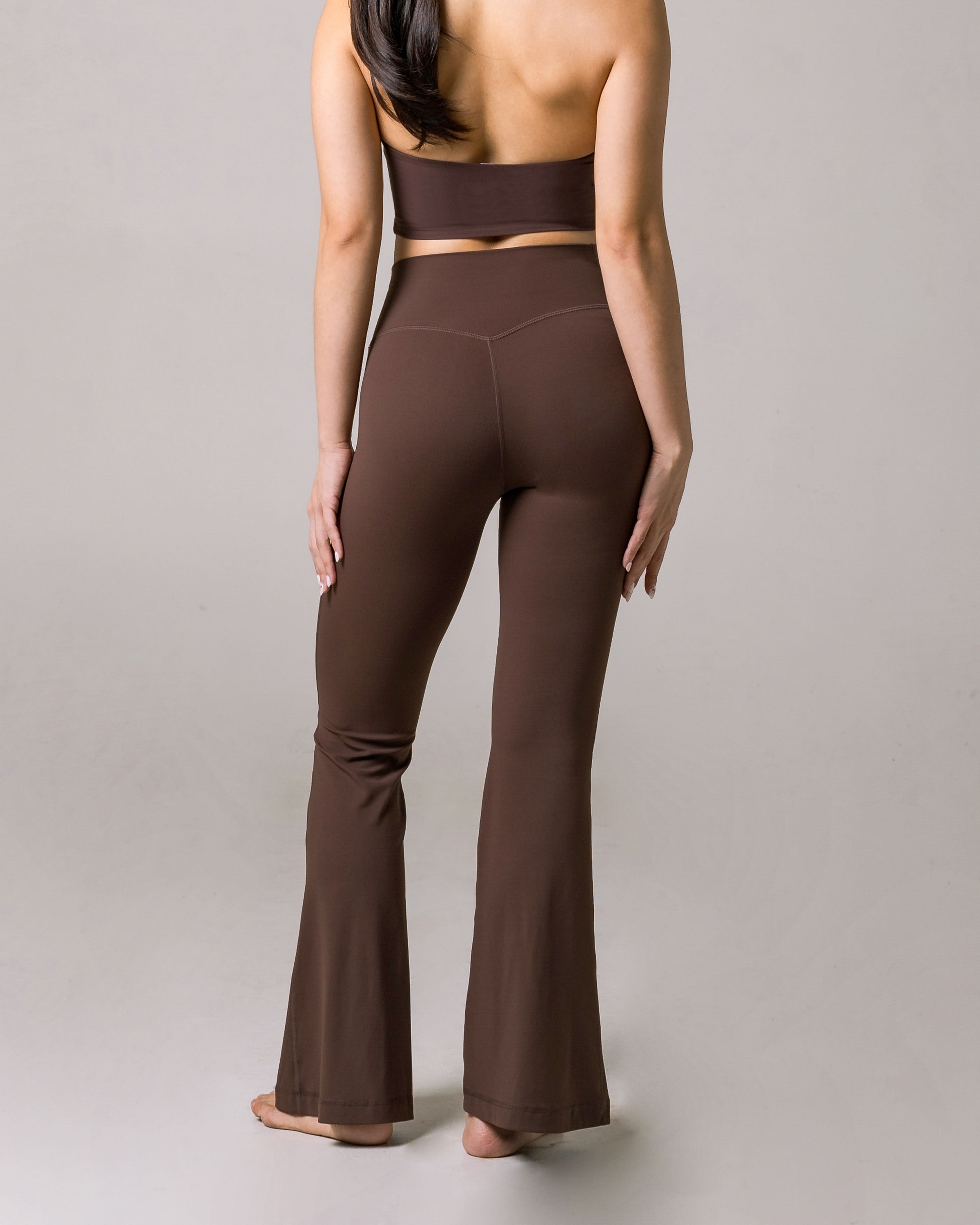 Laurelton Dynamic Soft Flare Legging - Seamless & Buttery Soft | Legging Olahraga Yoga Pilates Gym Wanita
