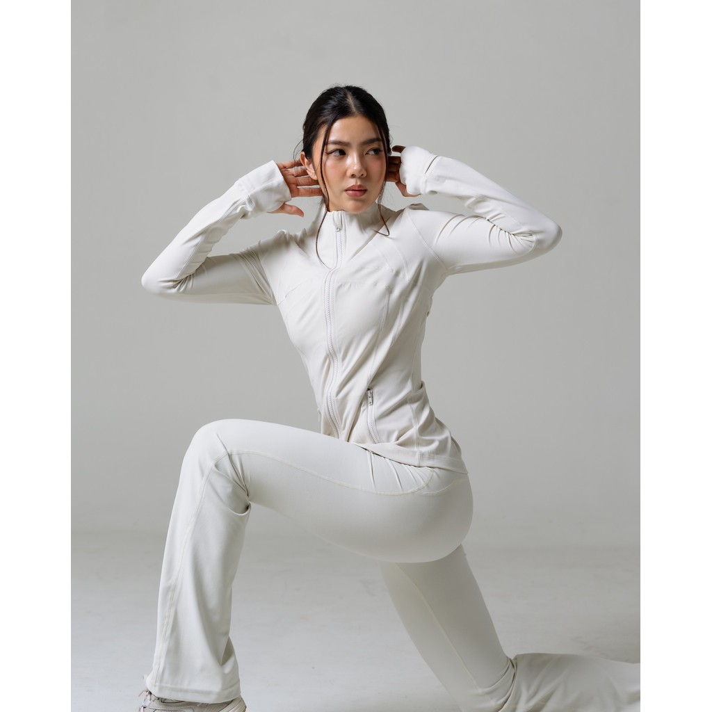 Laurelton Iris Jacket - Corset Curve & Rapid Diffusion & Evaporation | Jaket Olahraga Yoga Pilates Gym Wanita Atasan Olahraga Wanita