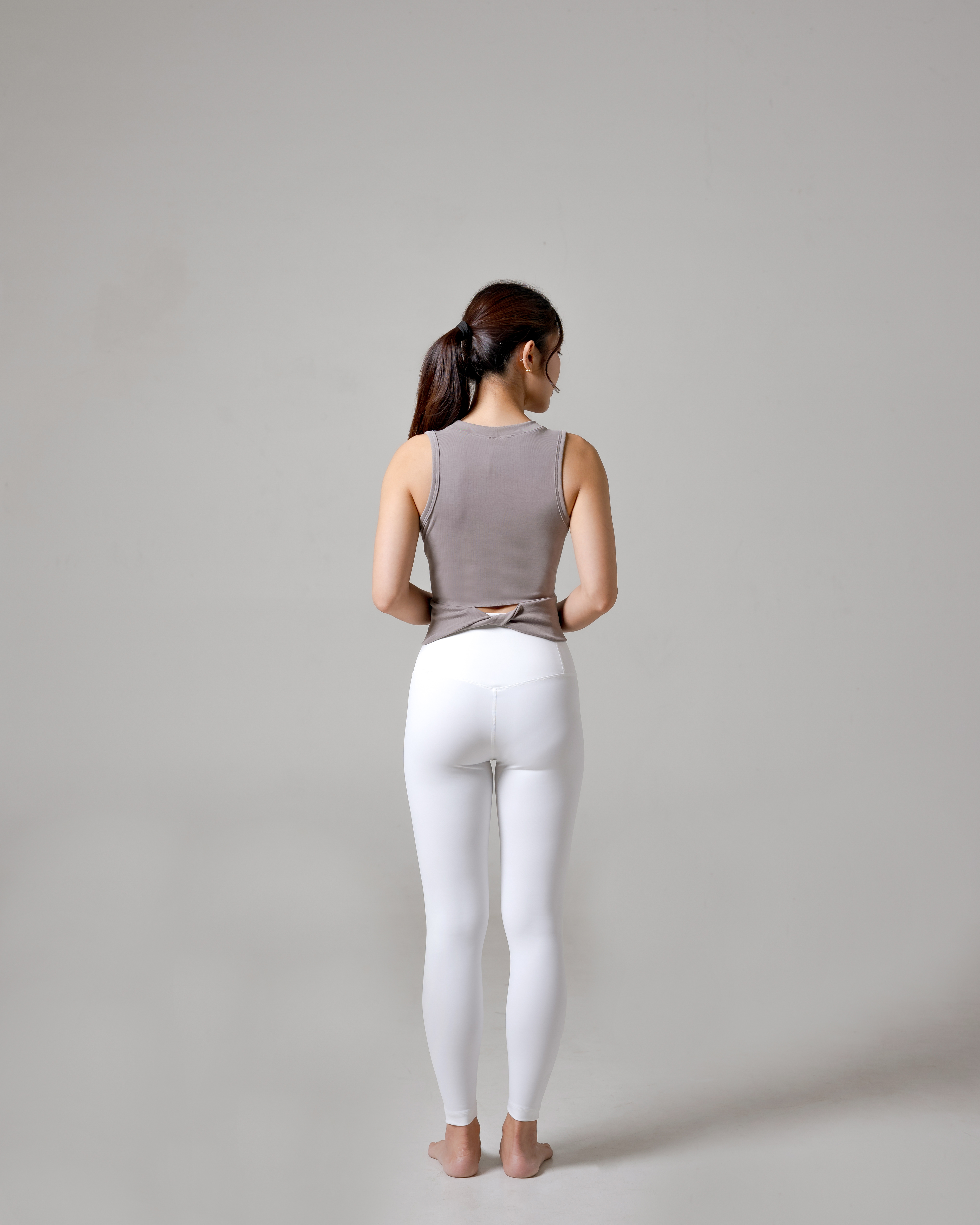 Laurelton Twist Tank Top – Buttery Soft | Back Twist Design | Tank Top Olahraga Wanita Yoga Pilates Gym Casual