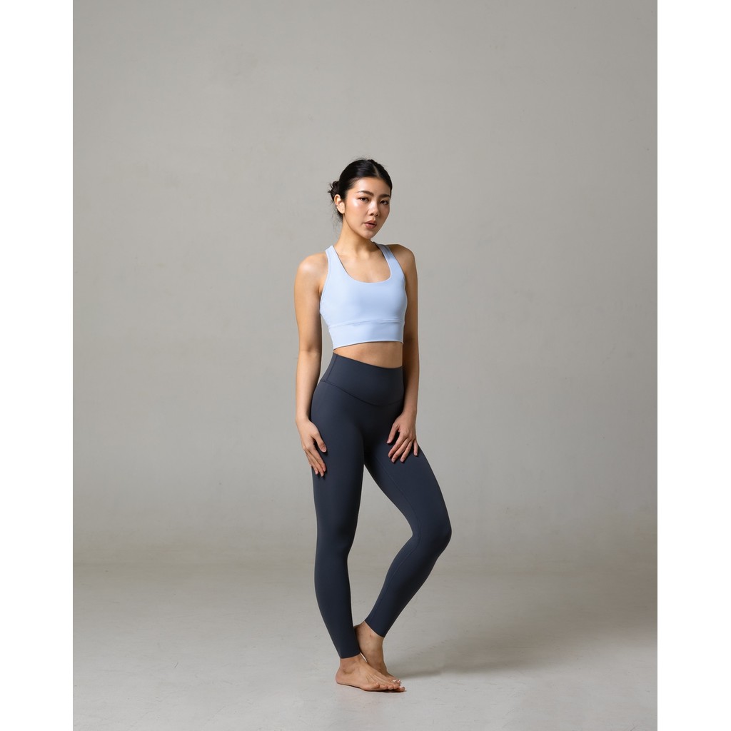 Laurelton Flow Racerback Sport Bra - Racerback Crop & High Support | Sport Bra Yoga Pilates Gym Wanita Atasan Olahraga Wanita