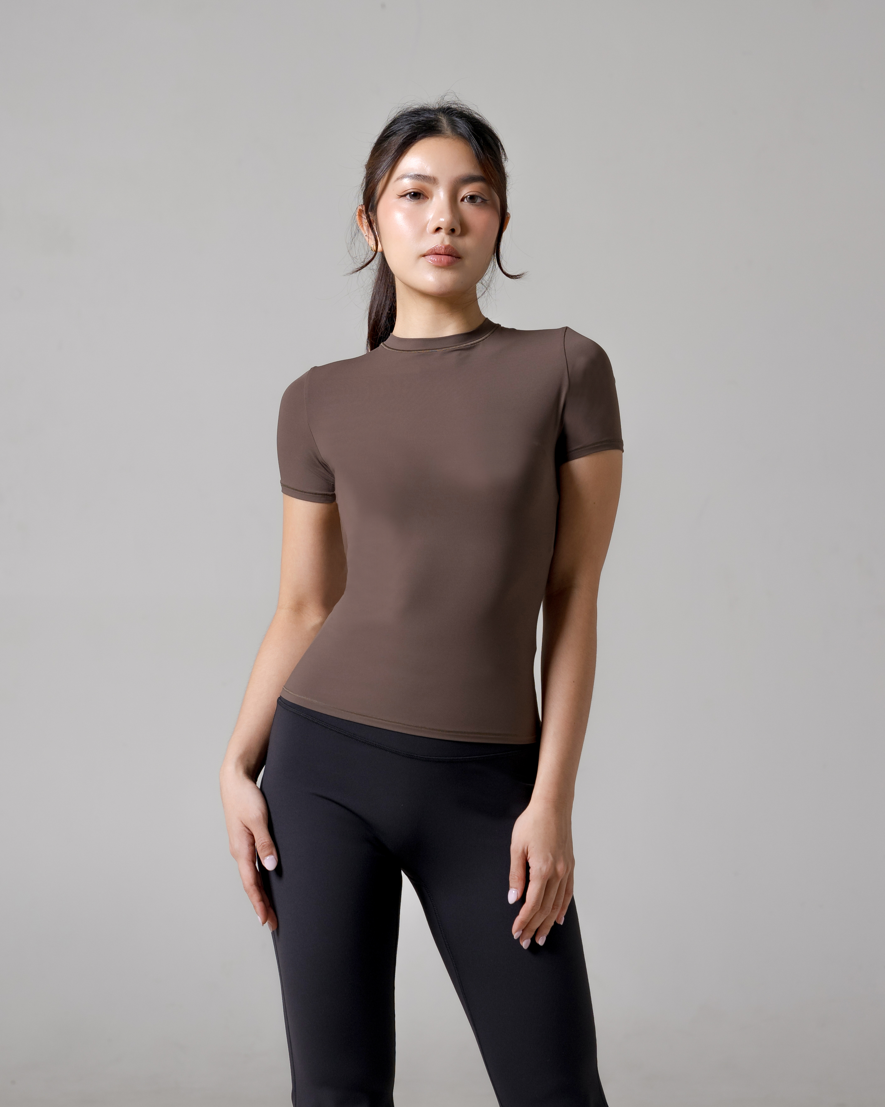 Laurelton Aero T-Shirt – Buttery Soft & Ultra-Light Active Tee | Kaos Olahraga Wanita Yoga Gym Running