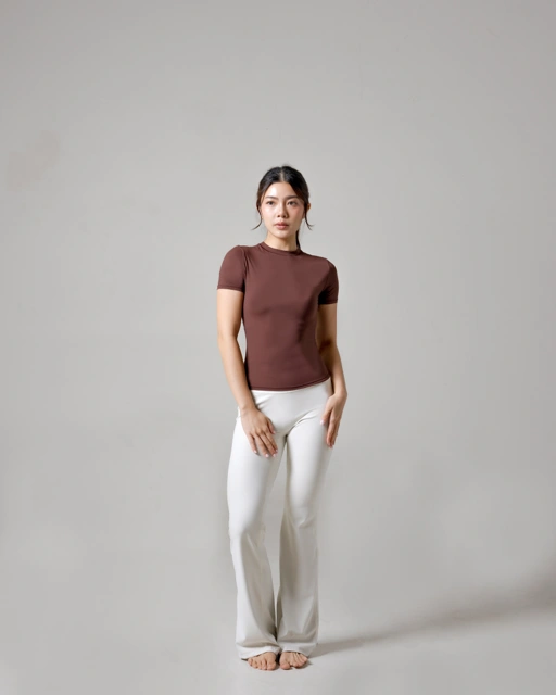 Laurelton Aero T-Shirt – Buttery Soft & Ultra-Light Active Tee | Kaos Olahraga Wanita Yoga Gym Running