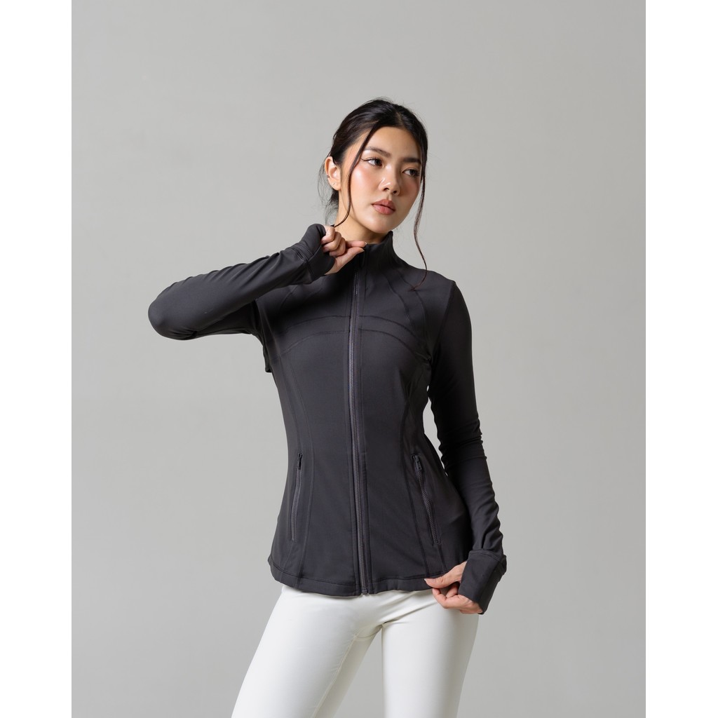 Laurelton Iris Jacket - Corset Curve & Rapid Diffusion & Evaporation | Jaket Olahraga Yoga Pilates Gym Wanita Atasan Olahraga Wanita