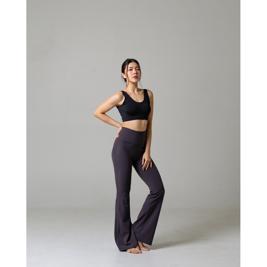 Laurelton Talia Flared Legging - High Waist & Flared Legging | Legging Olahraga Yoga Pilates Gym Wanita Celana Olahraga Wanita