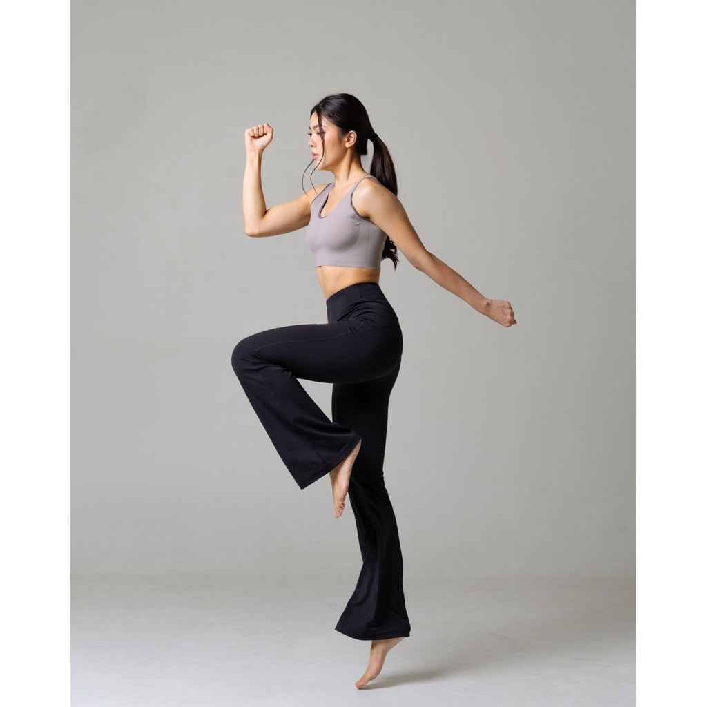 Laurelton Talia Flared Legging - High Waist & Flared Legging | Legging Olahraga Yoga Pilates Gym Wanita Celana Olahraga Wanita