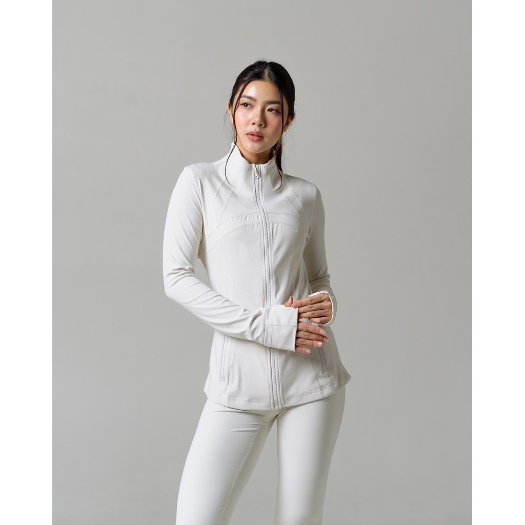 Laurelton Iris Jacket - Corset Curve & Rapid Diffusion & Evaporation | Jaket Olahraga Yoga Pilates Gym Wanita Atasan Olahraga Wanita